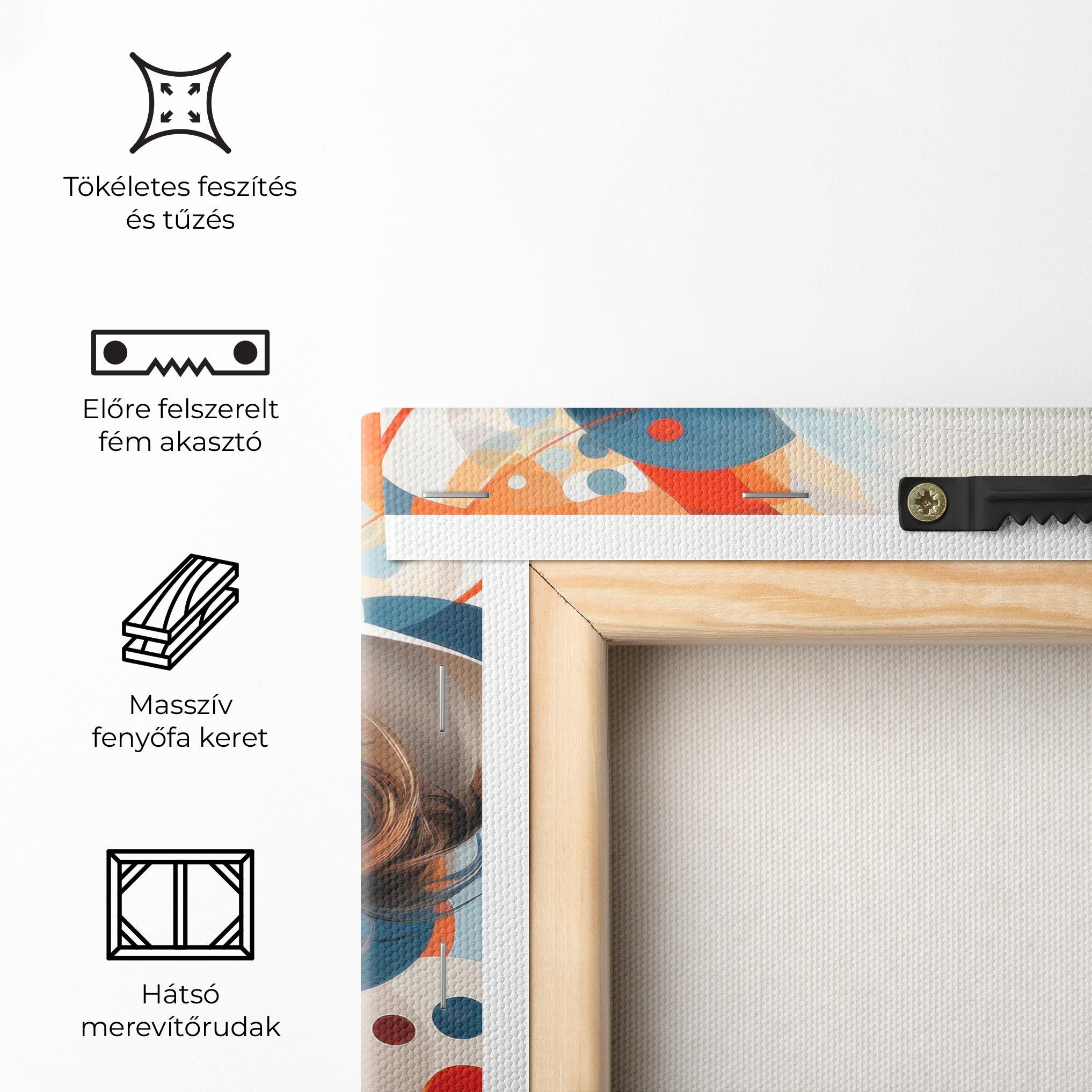 Vászonkép Big Glasses Woman mockup 5