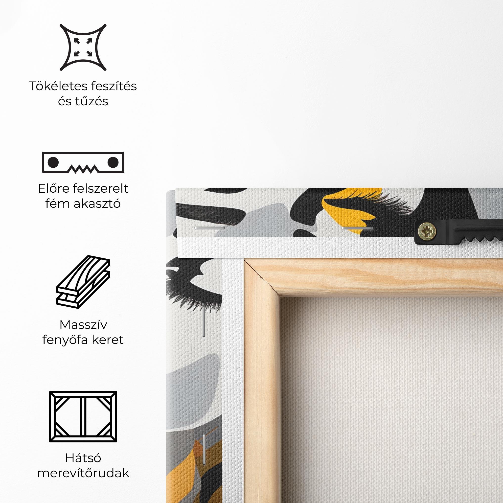 Vászonkép Dreamy Modern Female mockup 5