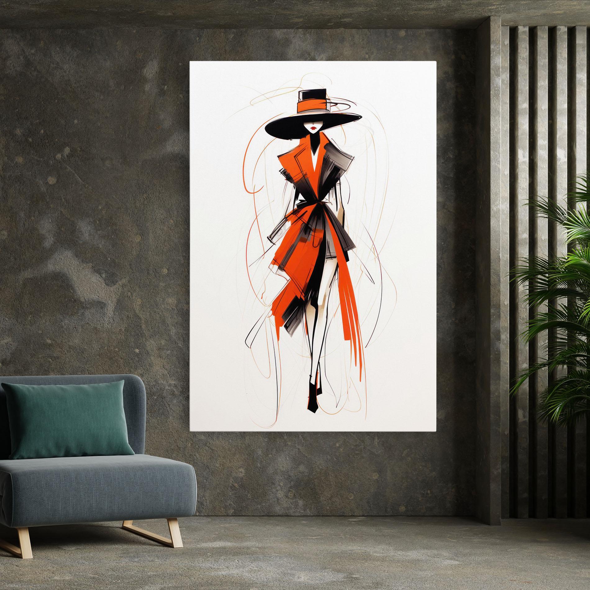 Vászonkép Handdrawn Doodle mockup 7