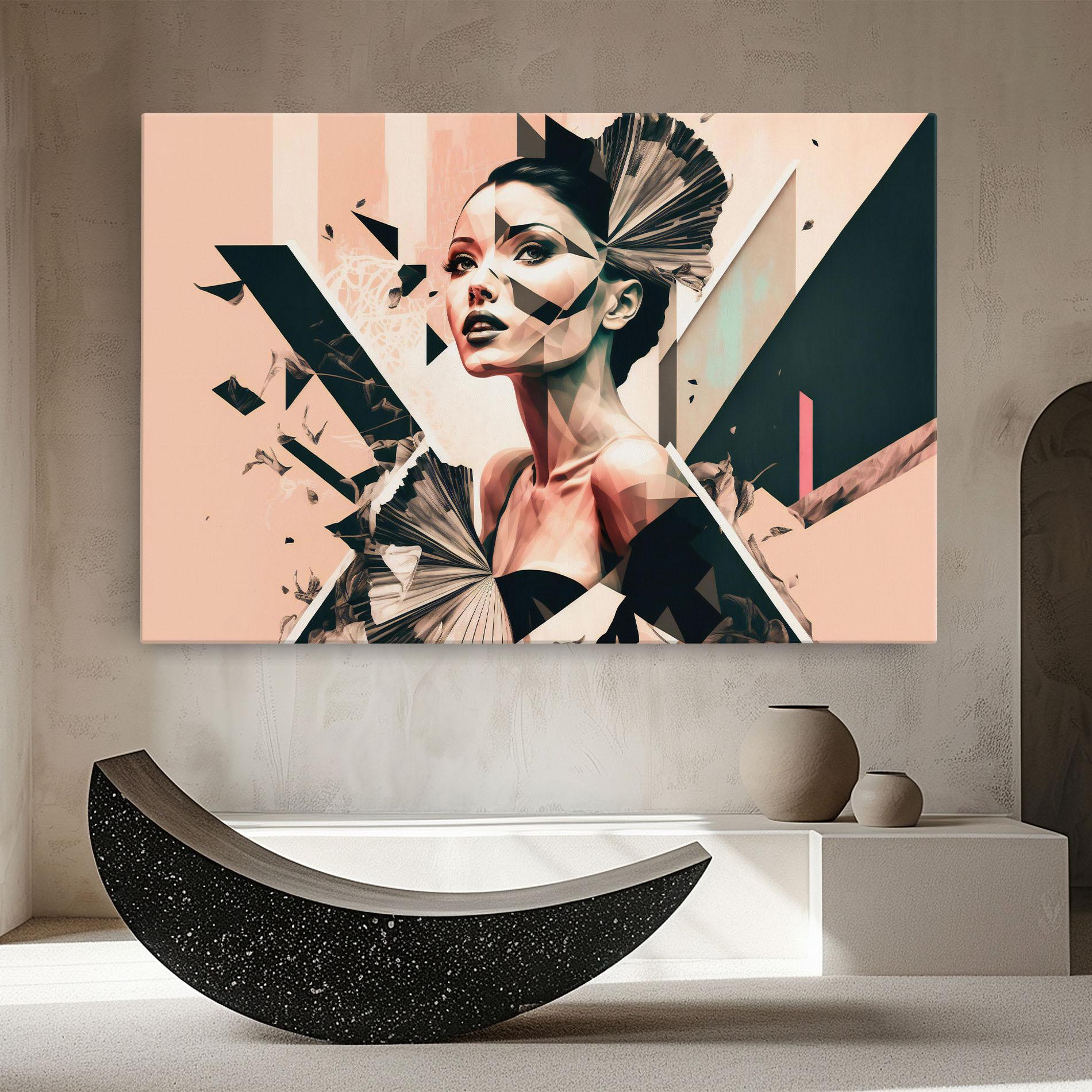 Vászonkép Fashionista Design mockup 8