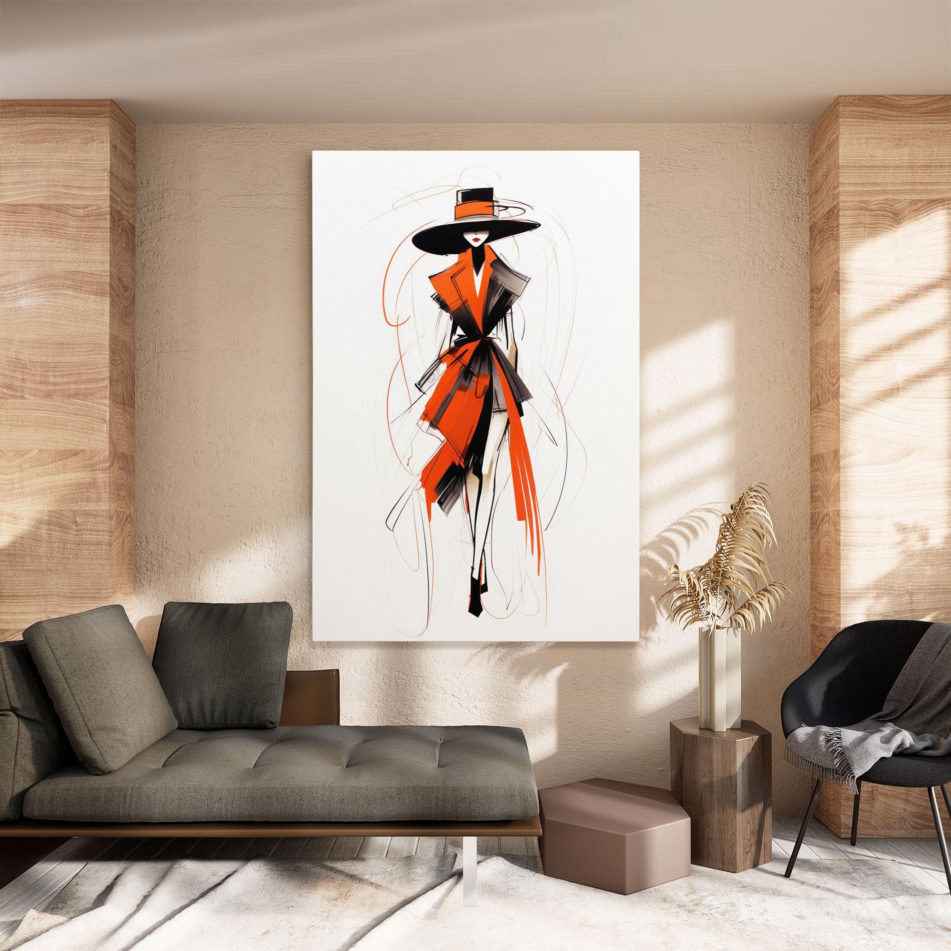 Vászonkép Handdrawn Doodle mockup 8