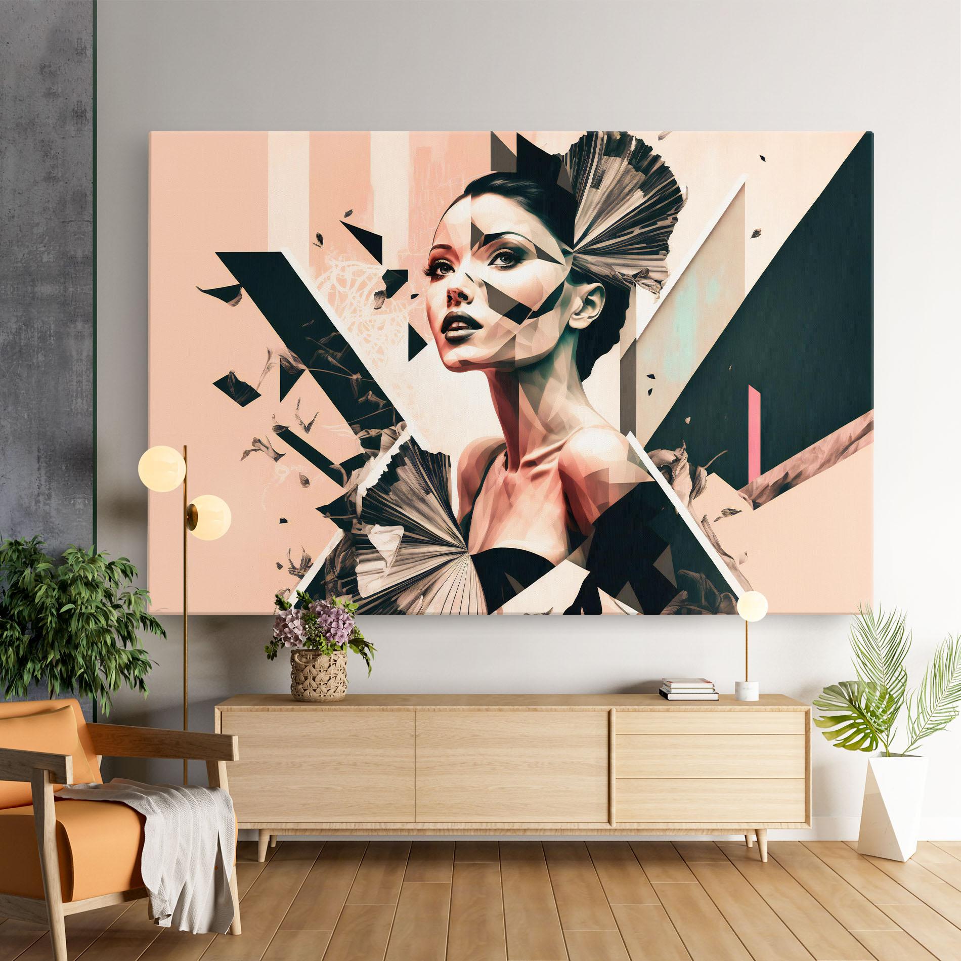 Vászonkép Fashionista Design mockup 9