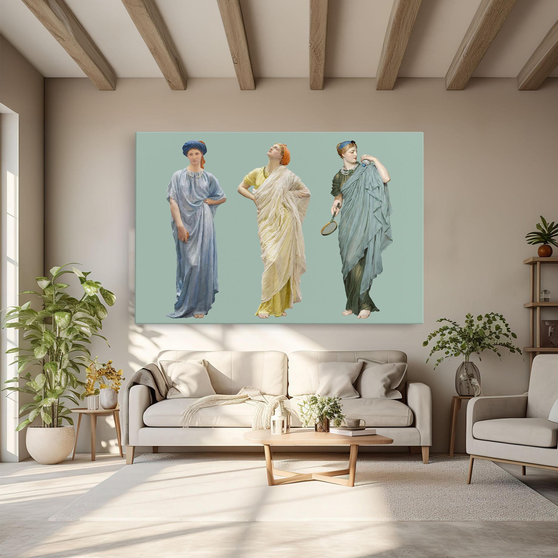 Vászonkép Vintage Looking Up mockup 6