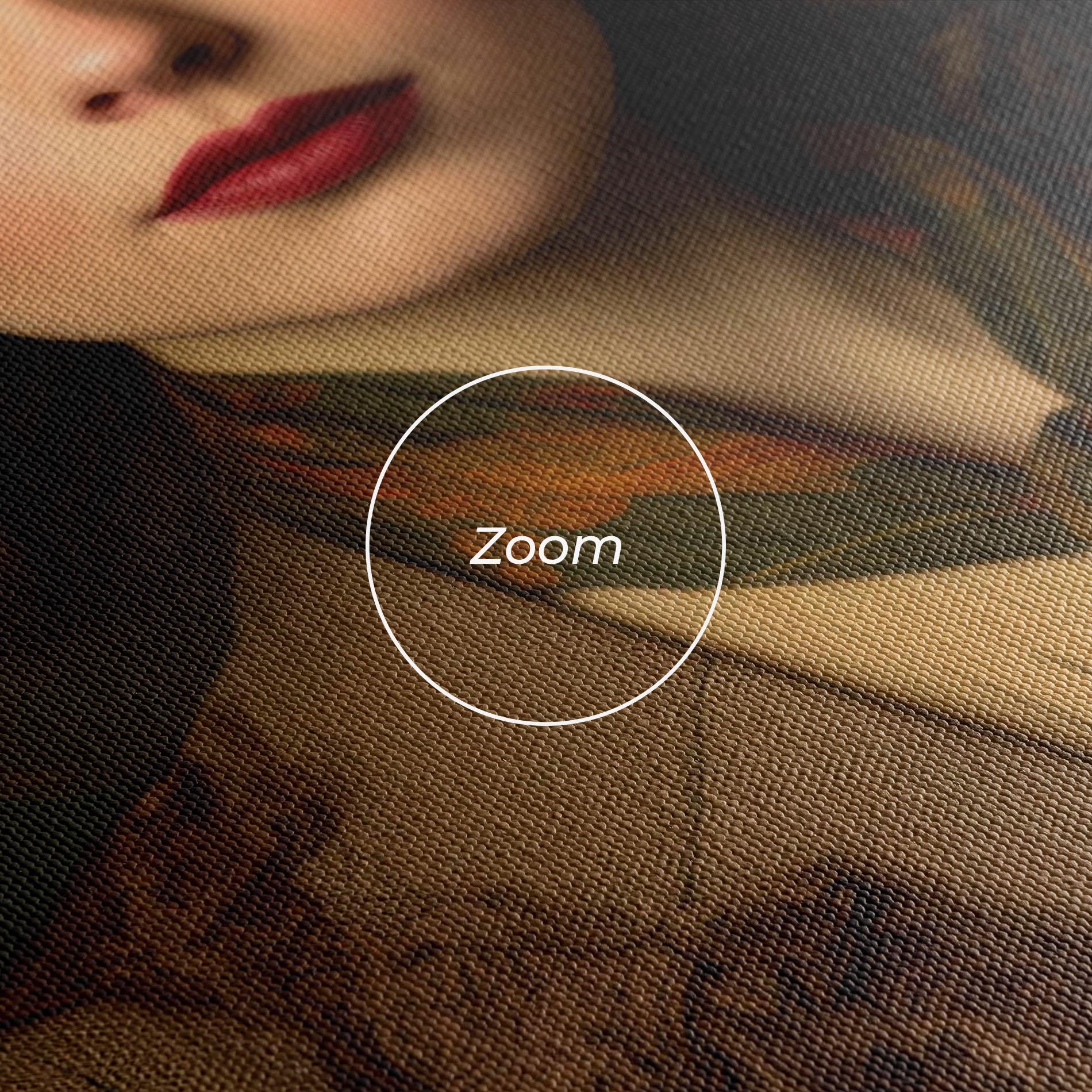 Vászonkép Cream Vintage Hat mockup 3