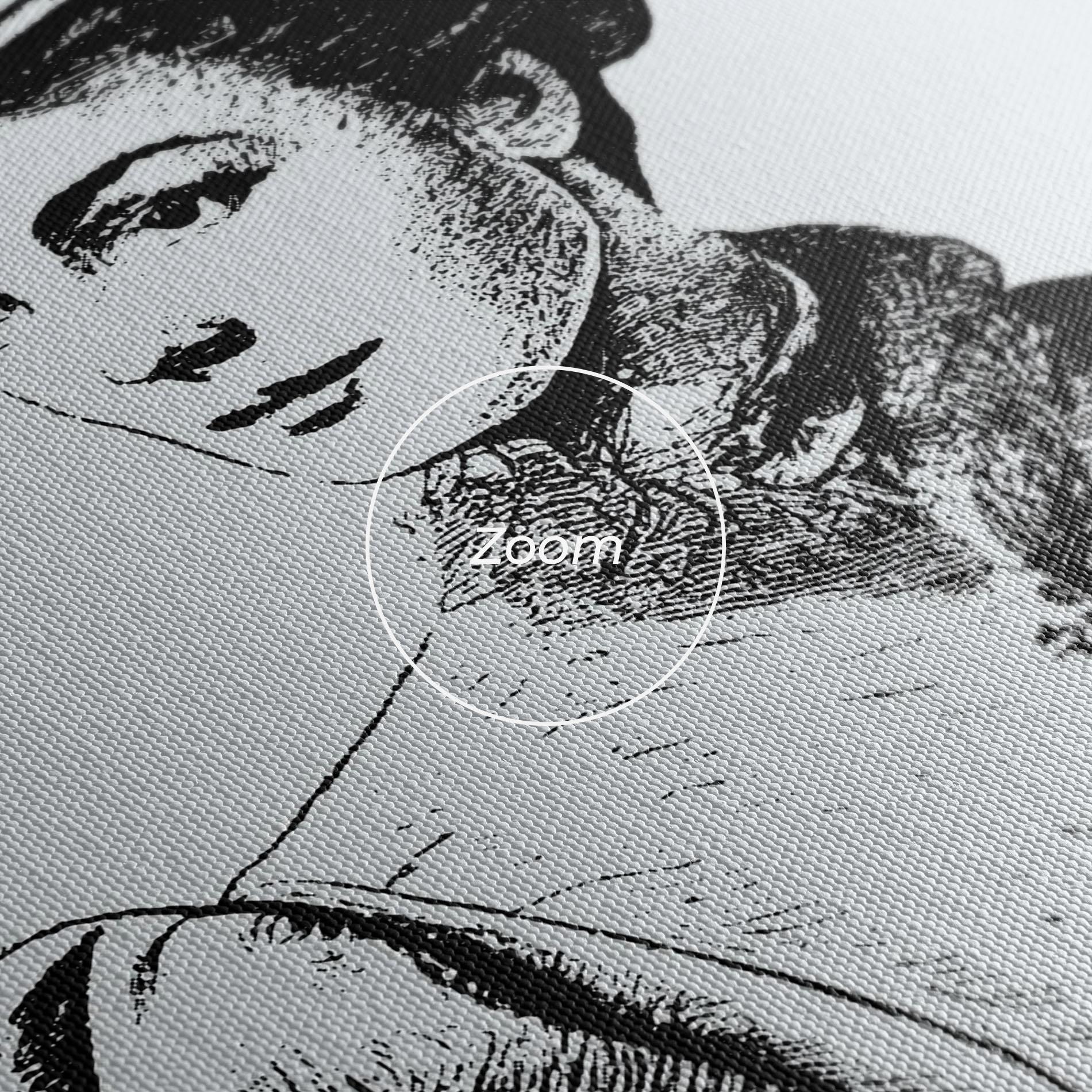 Vászonkép Noble Lady Hat mockup 3