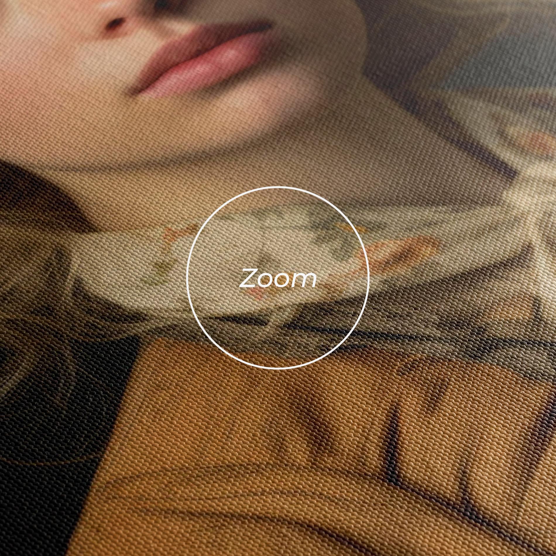 Vászonkép Pretty Vintage Blonde mockup 3