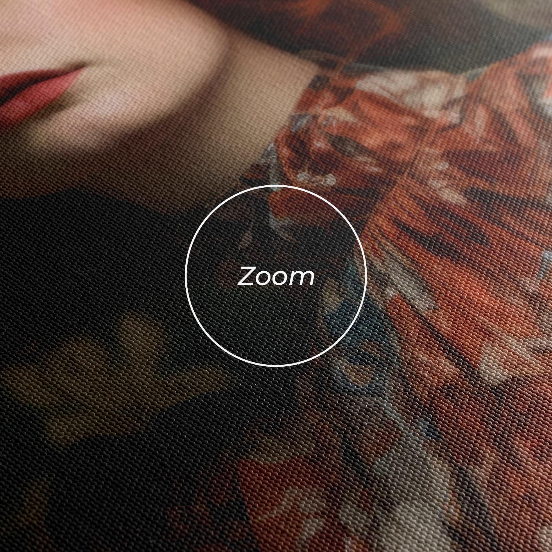 Vászonkép Red Vintage Hair mockup 3