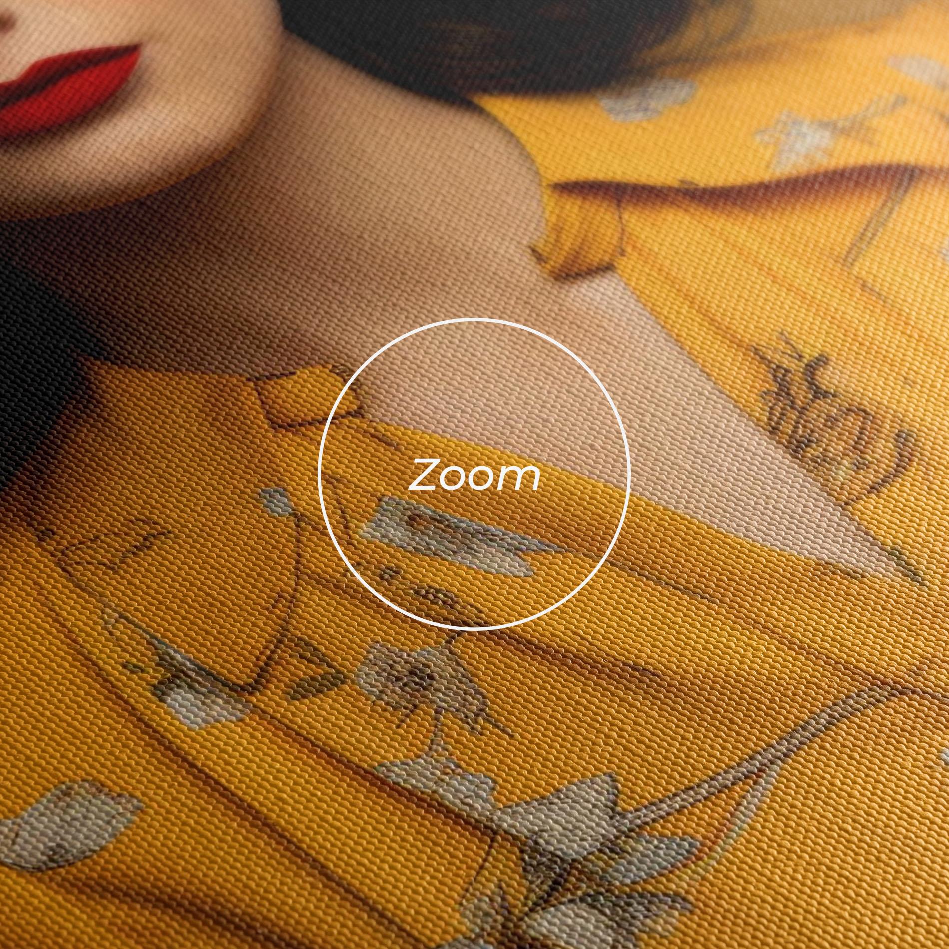 Vászonkép Yellow Red Dress mockup 3