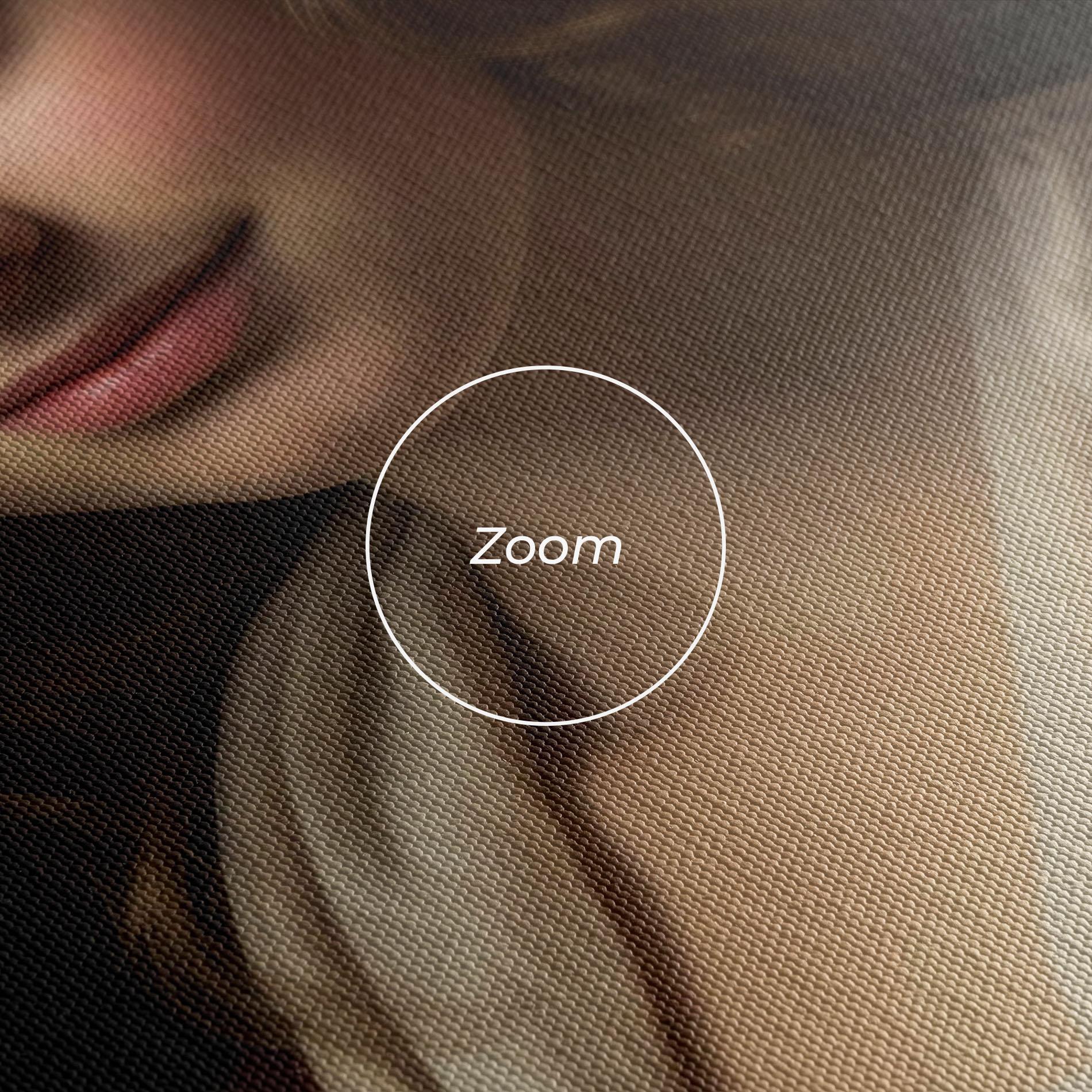 Vászonkép Young Vintage Woman mockup 3