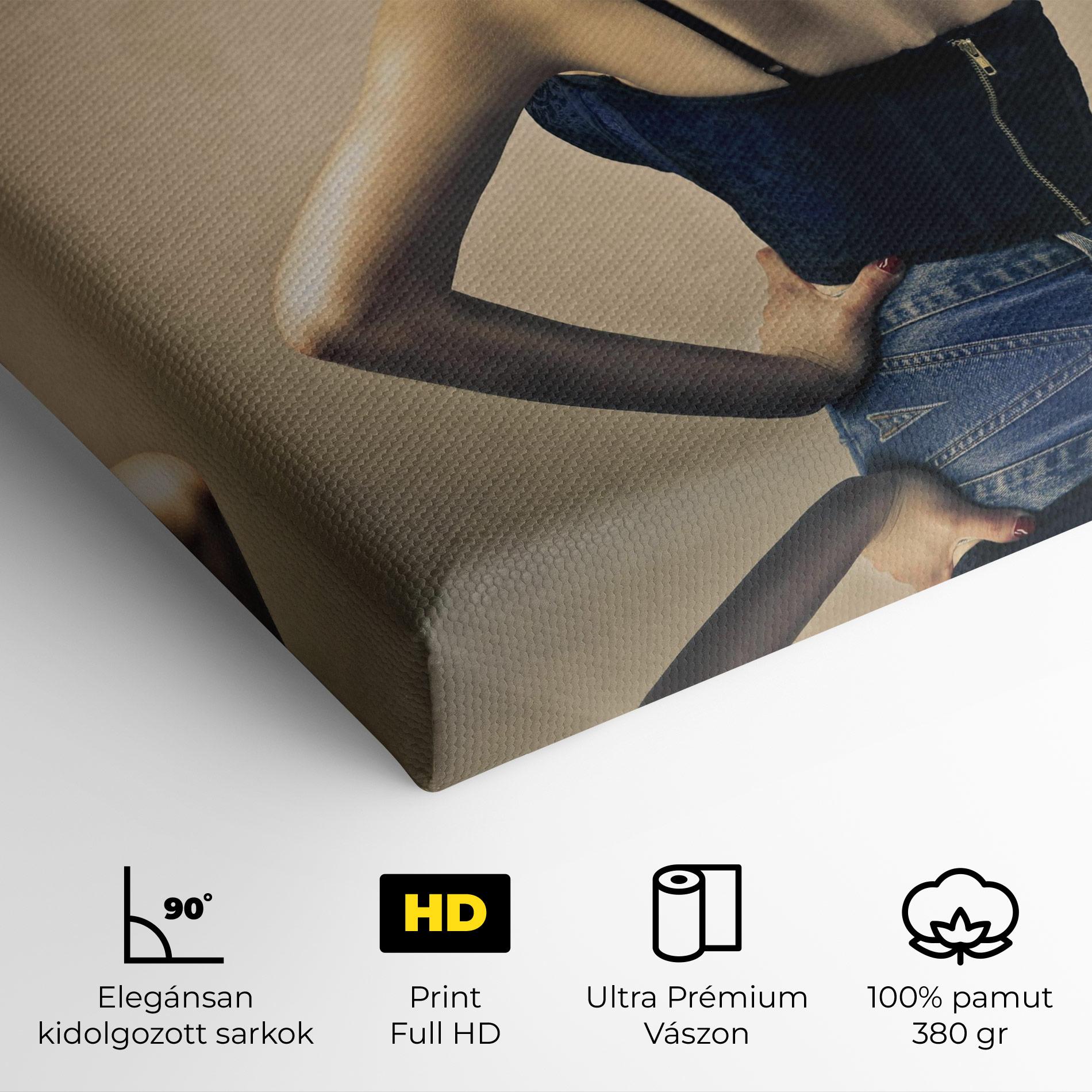 Vászonkép Pin Up Girl mockup 4