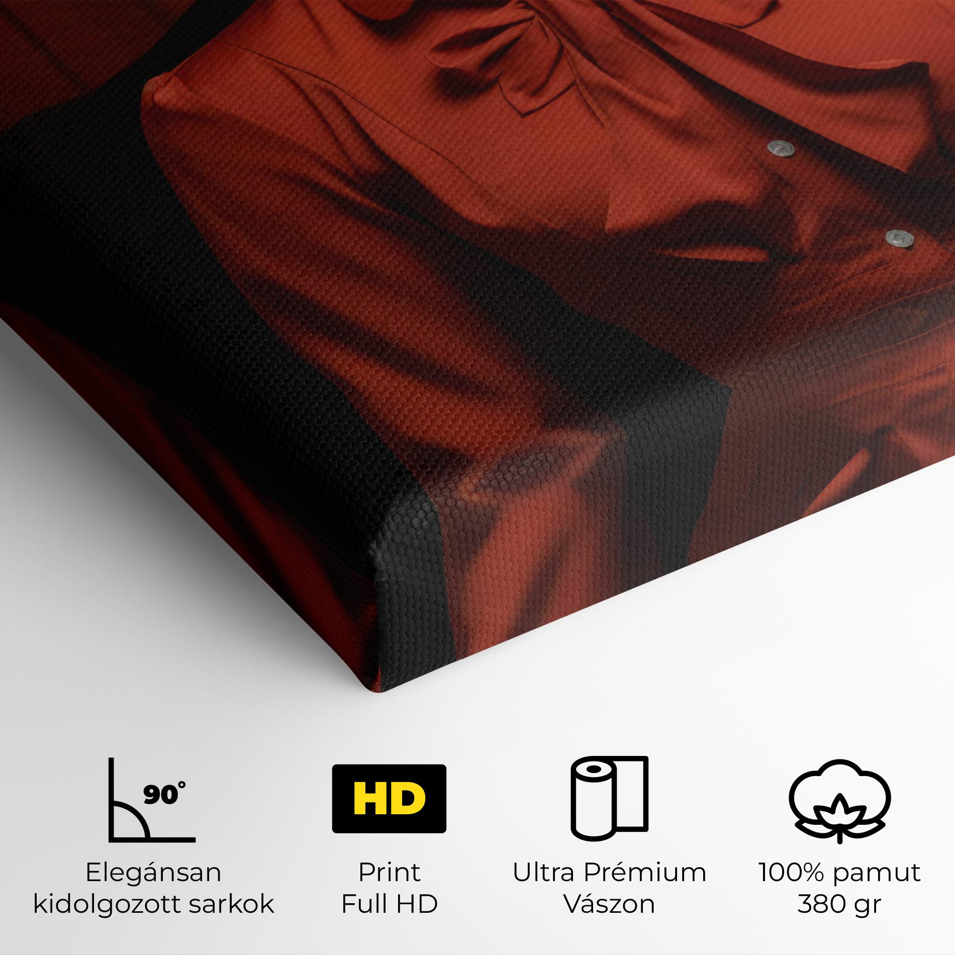 Vászonkép Pretty Red Blouse mockup 4