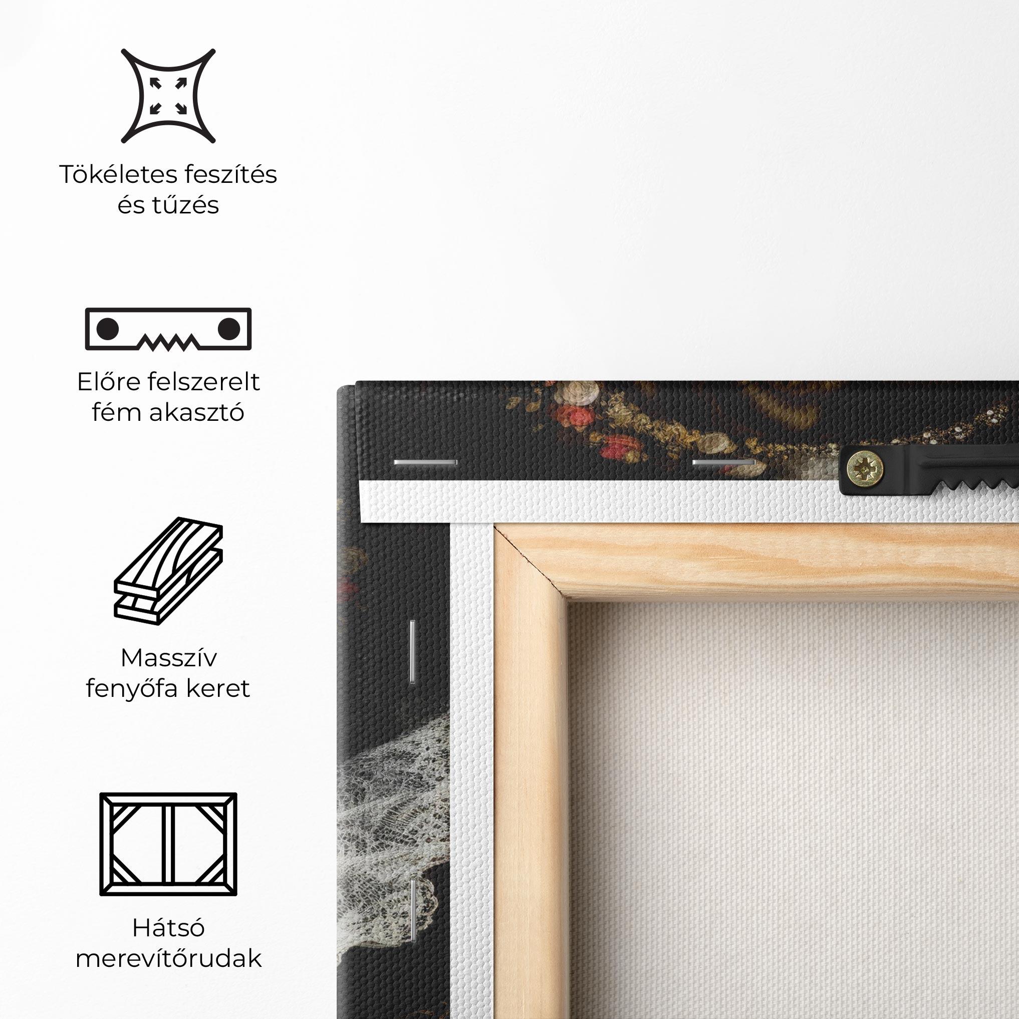 Vászonkép Baroque Lady Portrait mockup 5