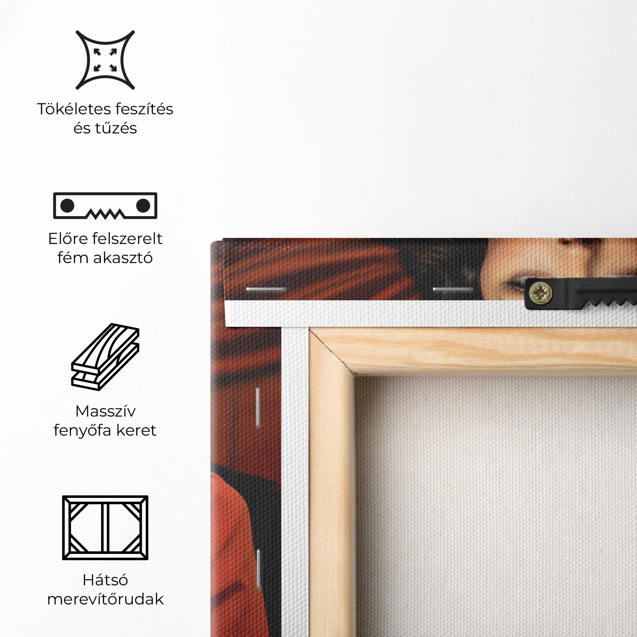 Vászonkép Pretty Red Blouse mockup 5