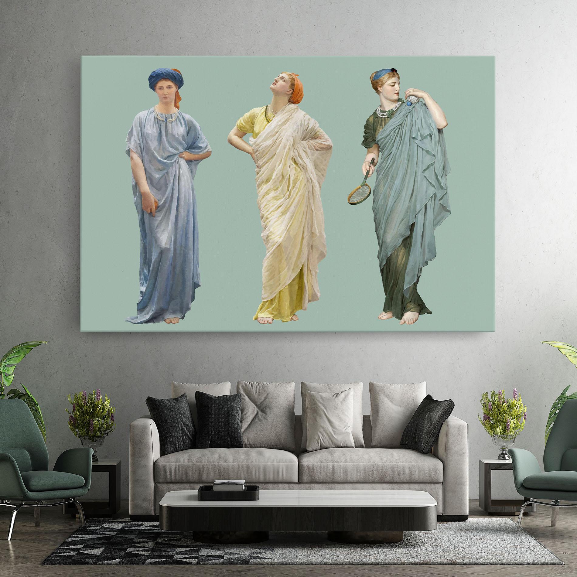 Vászonkép Vintage Looking Up mockup 7