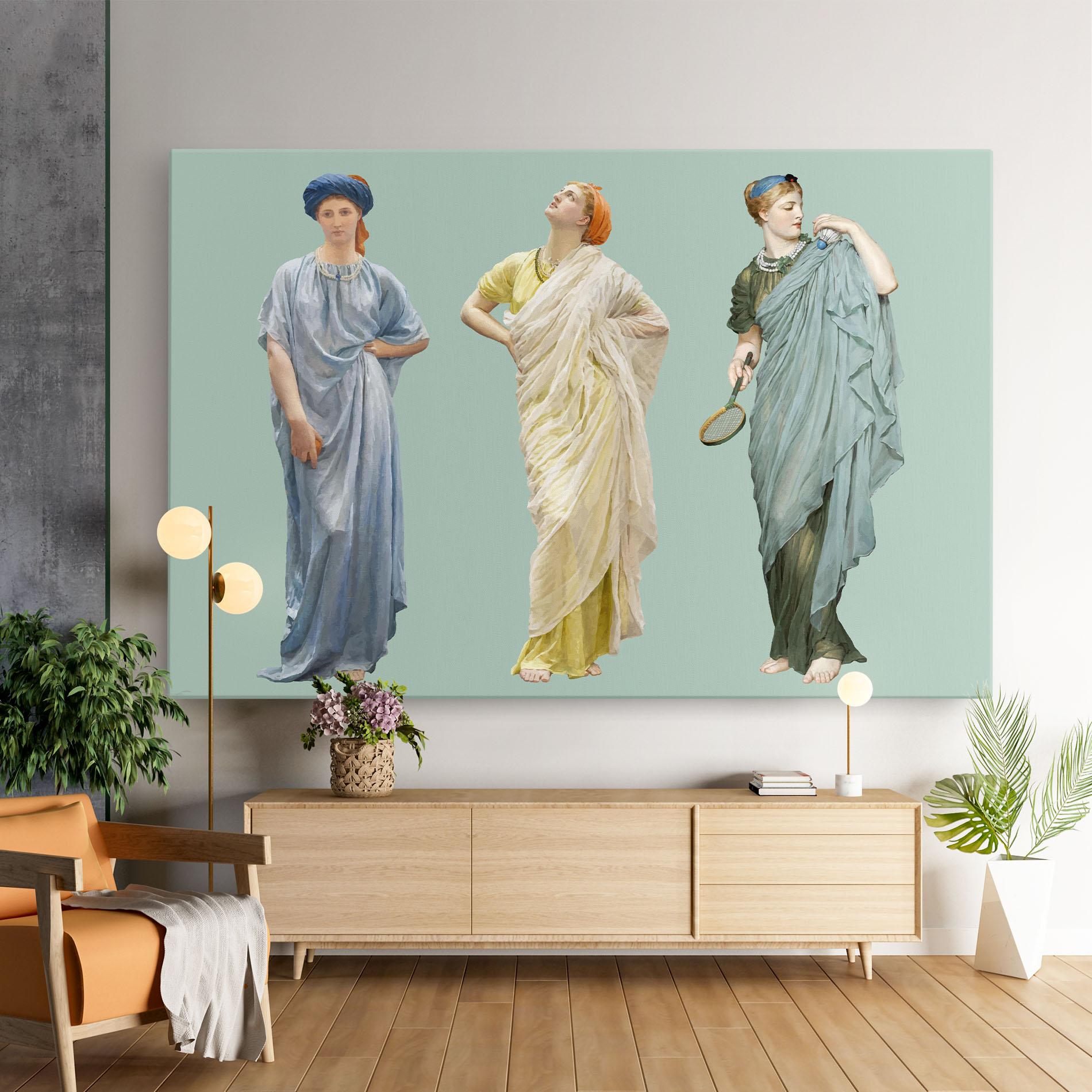 Vászonkép Vintage Looking Up mockup 9