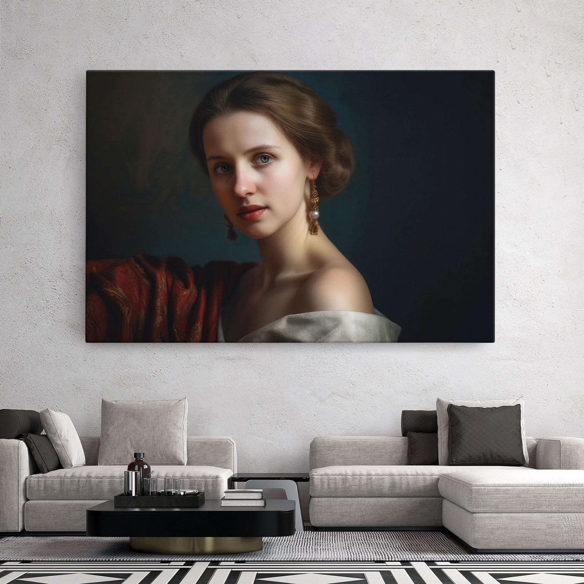 Vászonkép Classical Painting mockup 2