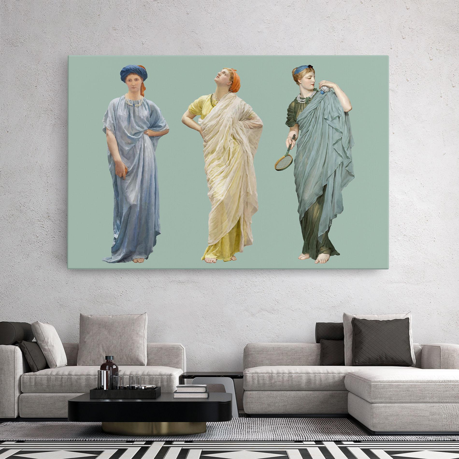 Vászonkép Vintage Looking Up mockup 2