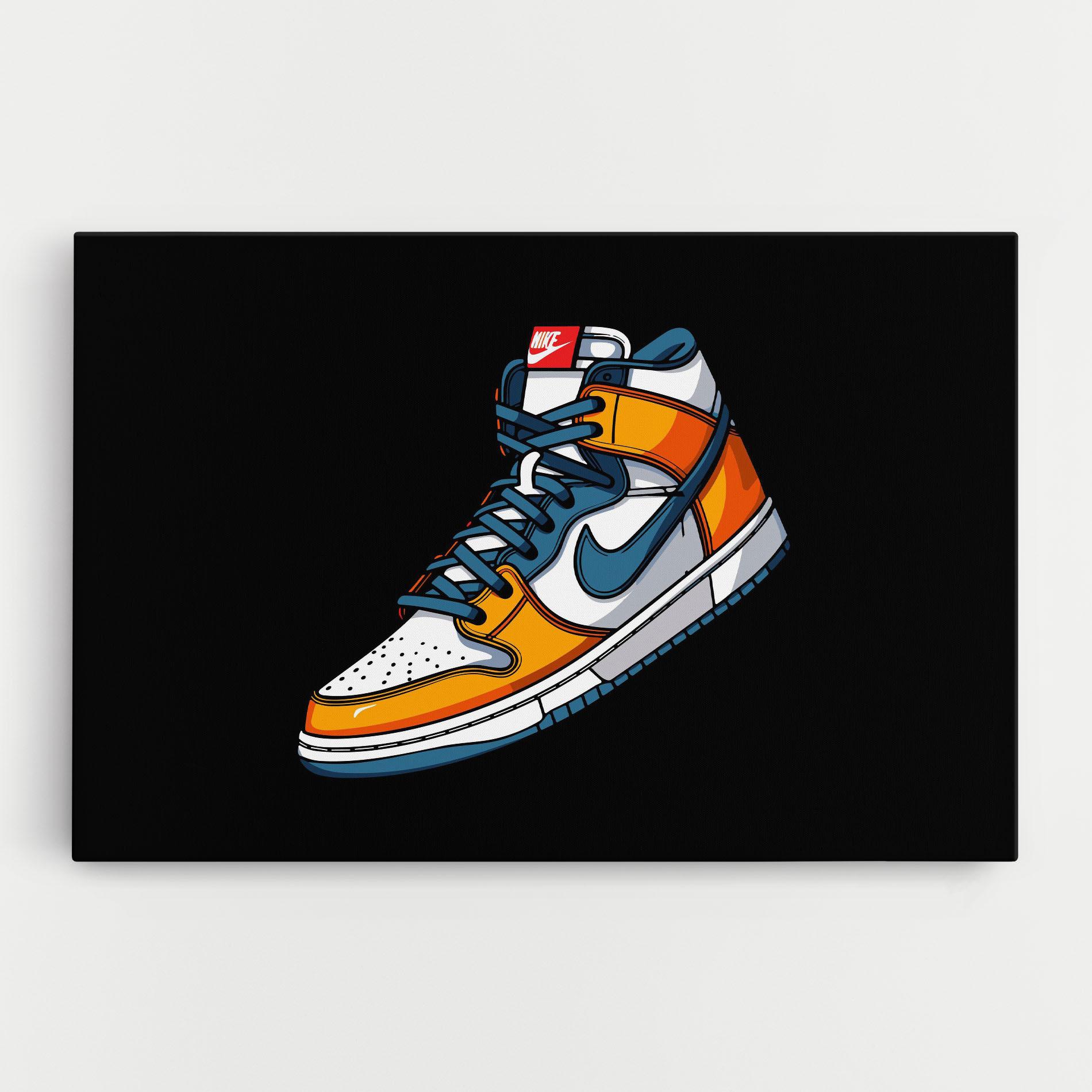 Vászonkép Nike Shoe mockup 0