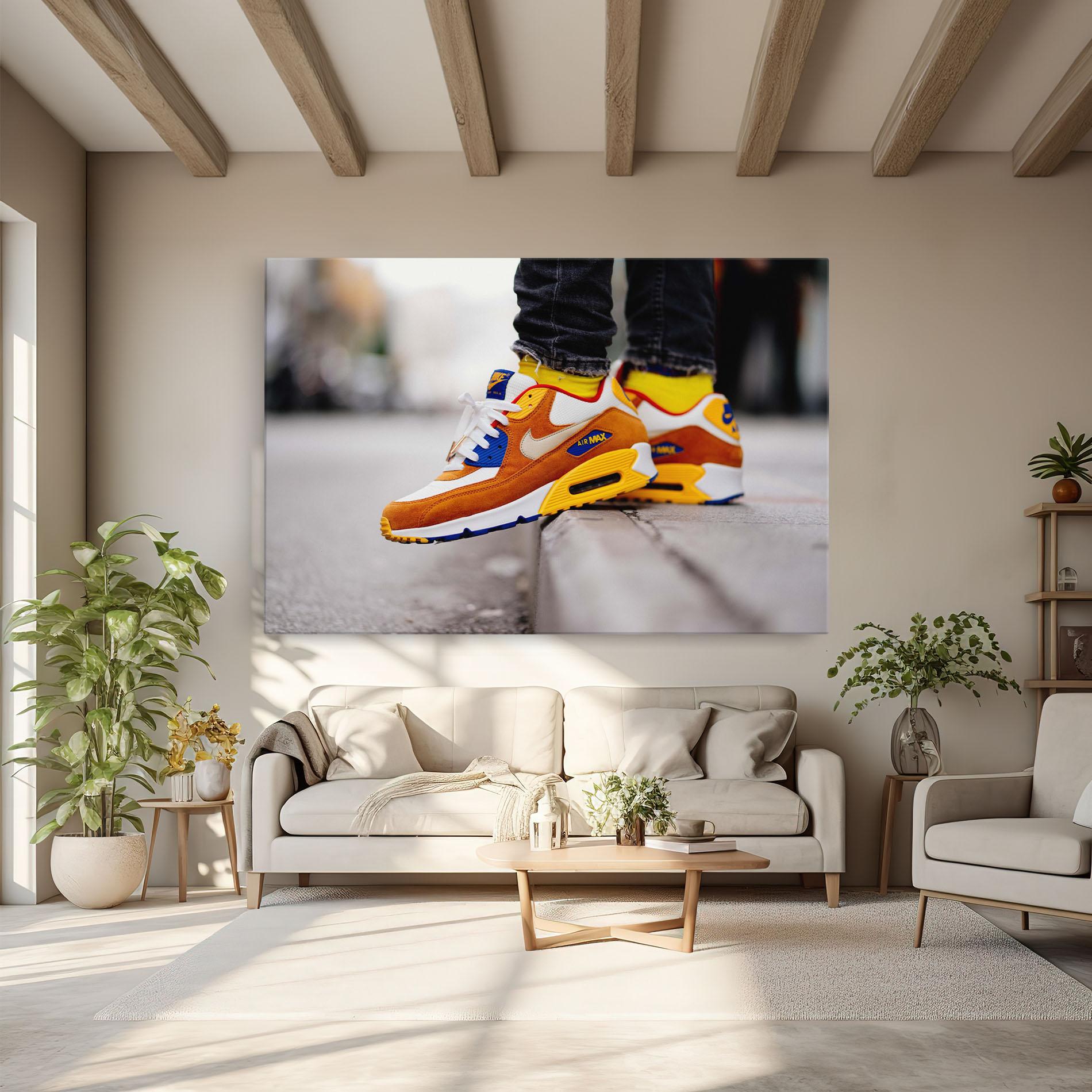 Vászonkép Nike Air Max Shoes mockup 6