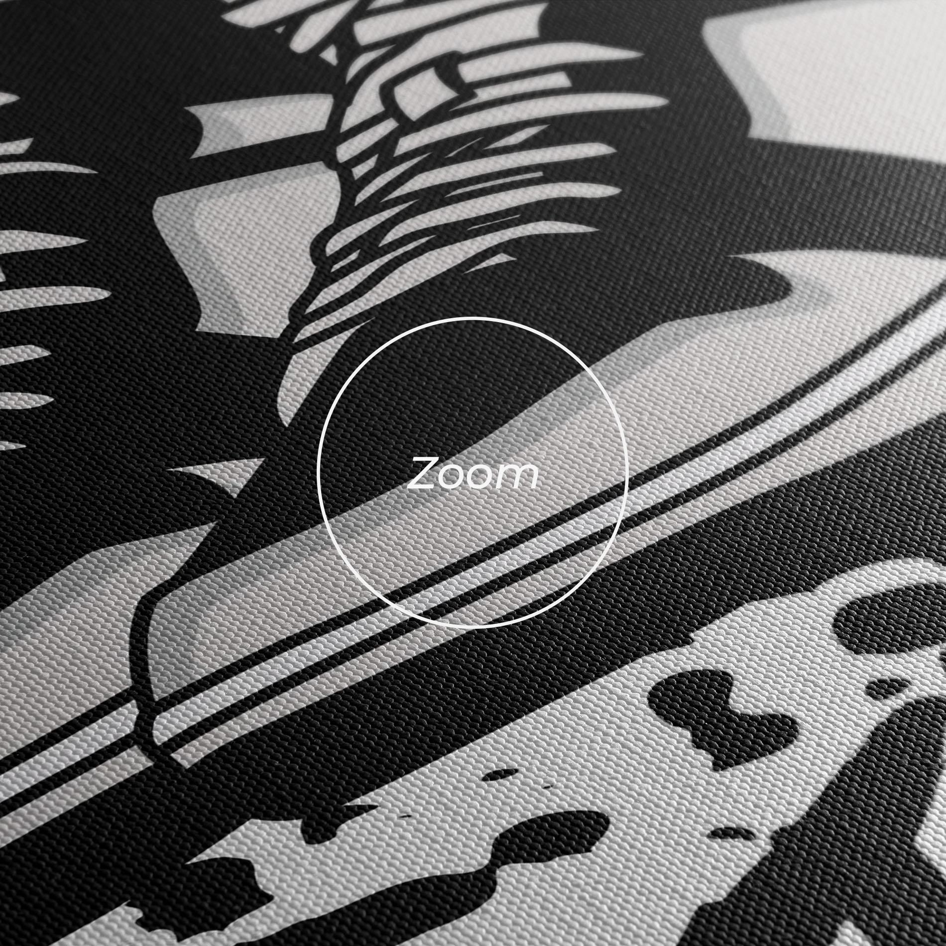 Vászonkép Black Footwear mockup 3