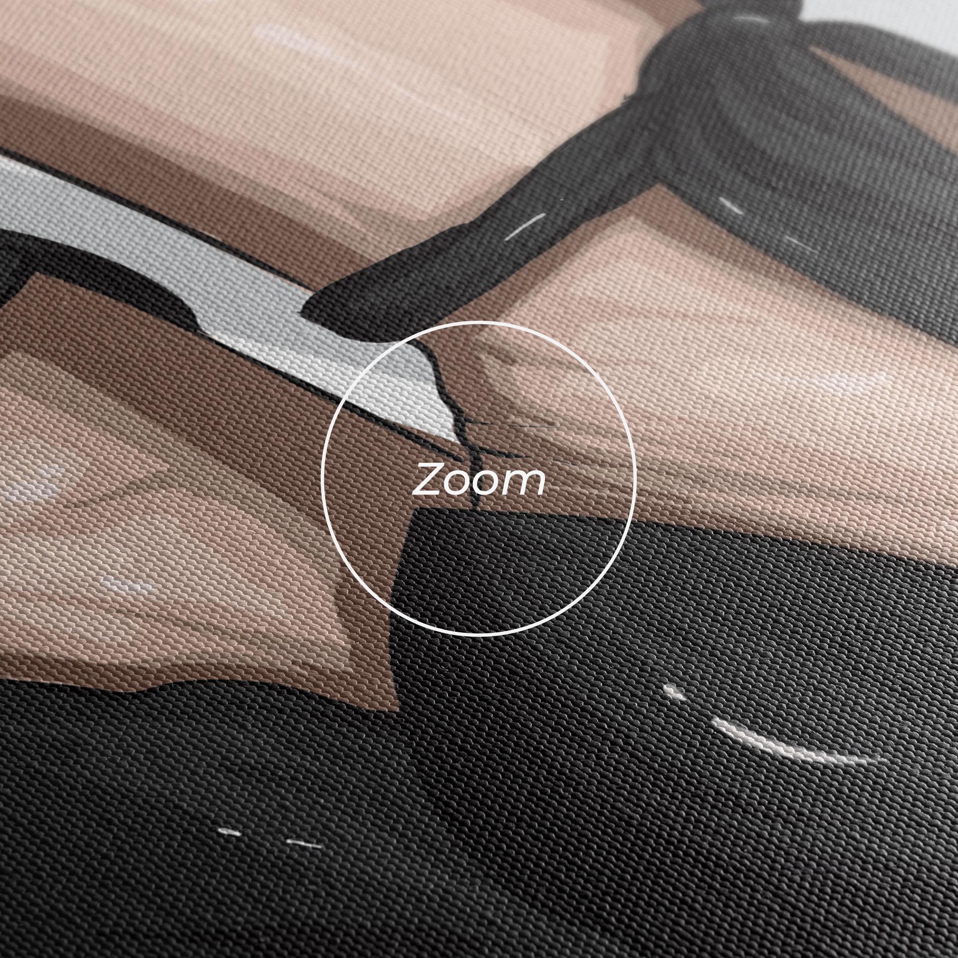 Vászonkép Black Woman Shoes mockup 3