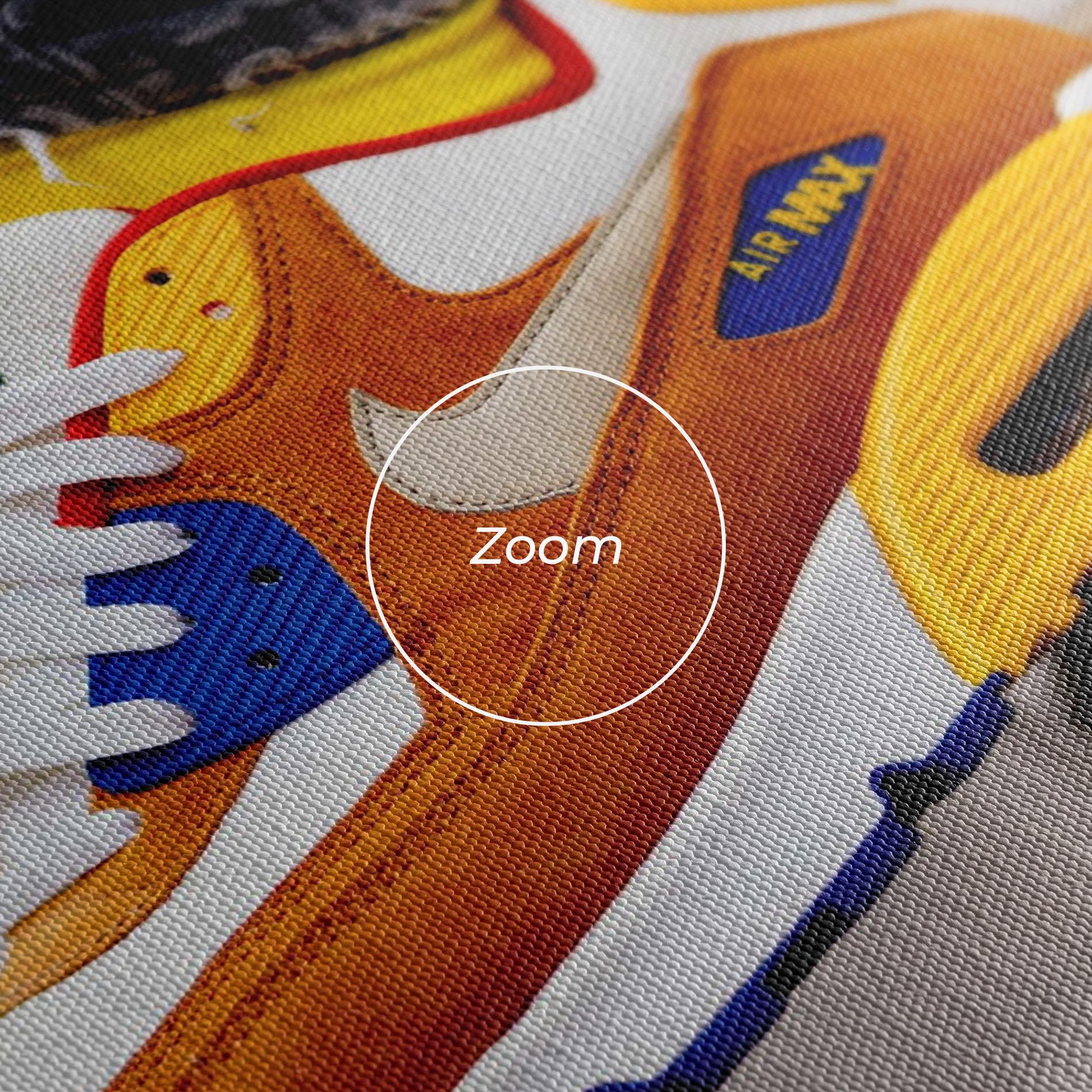 Vászonkép Nike Air Max Shoes mockup 3