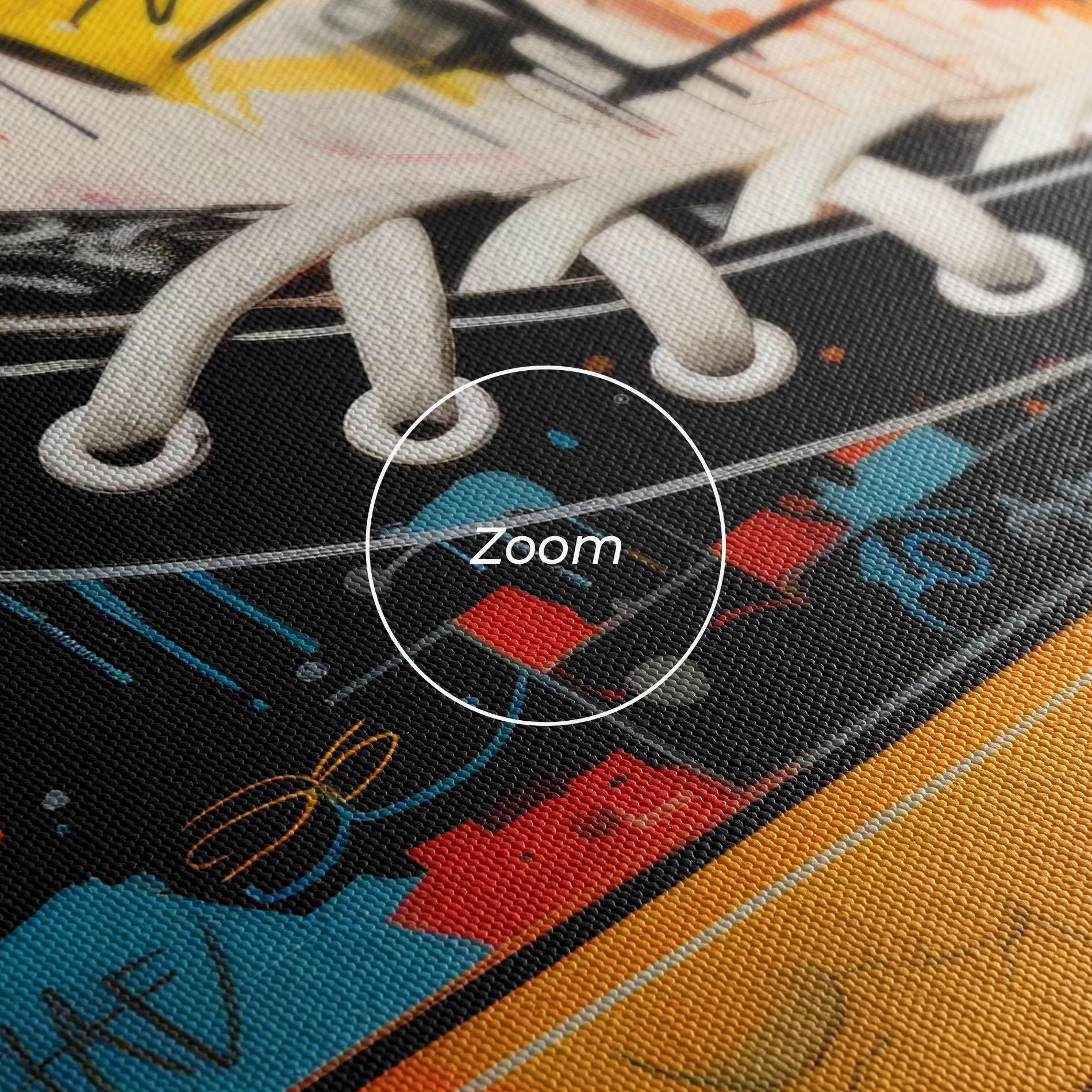 Vászonkép Teenager Sneakers mockup 3