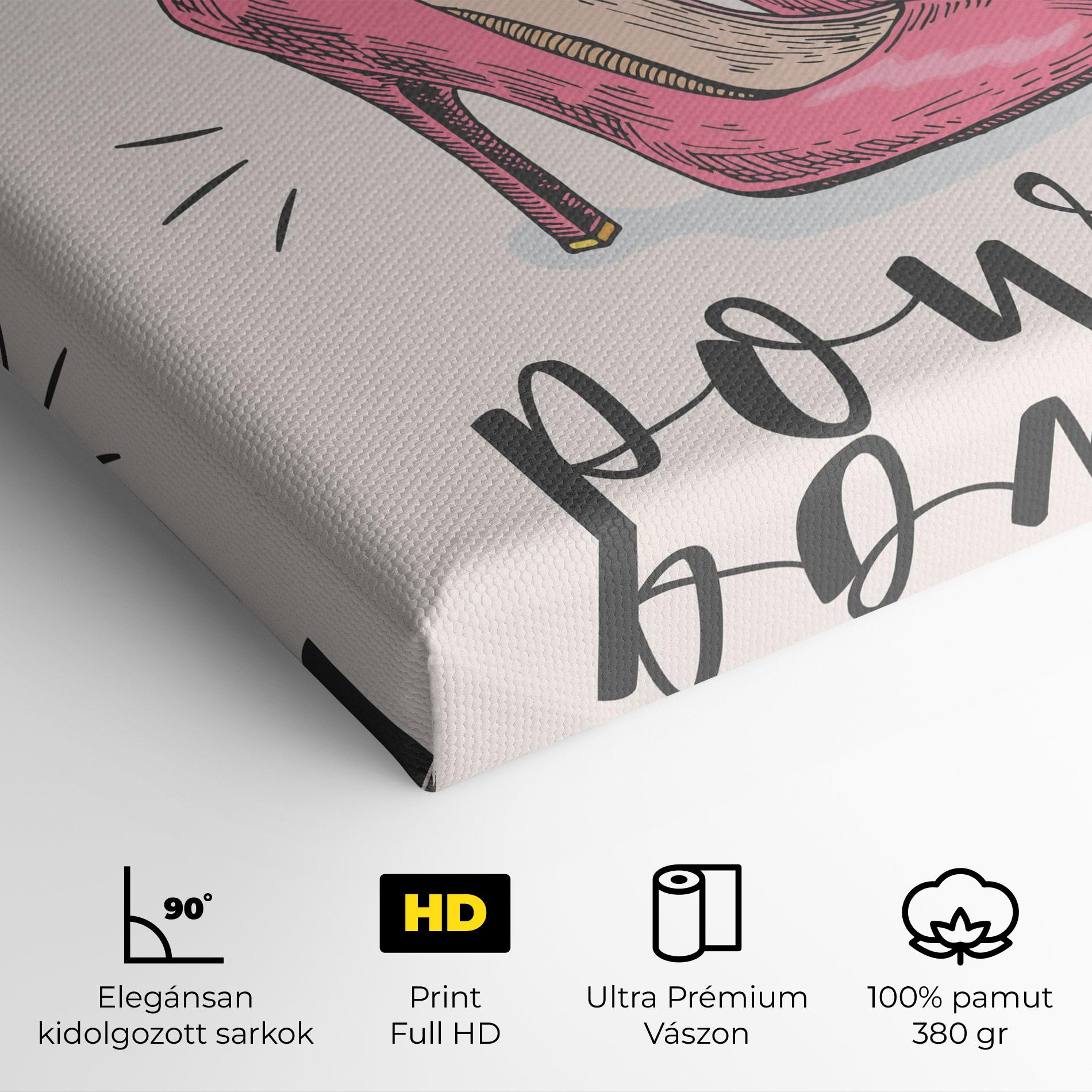 Vászonkép Girl Power mockup 4