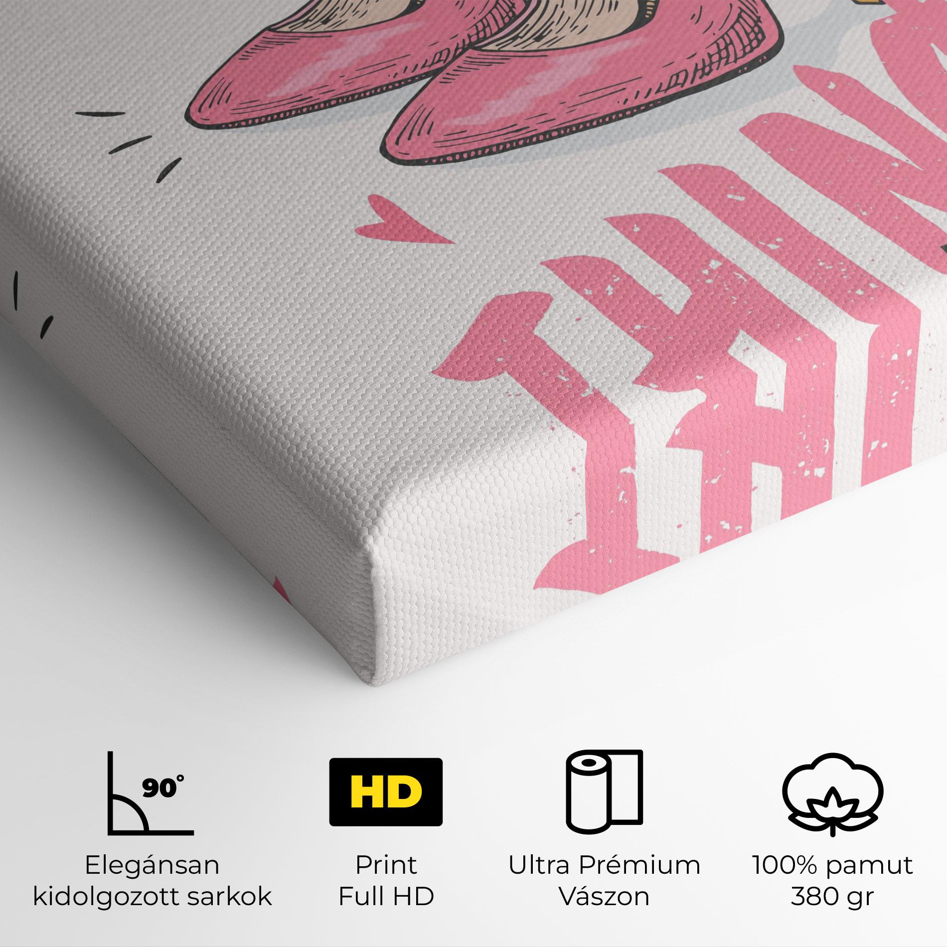 Vászonkép Girl Things mockup 4