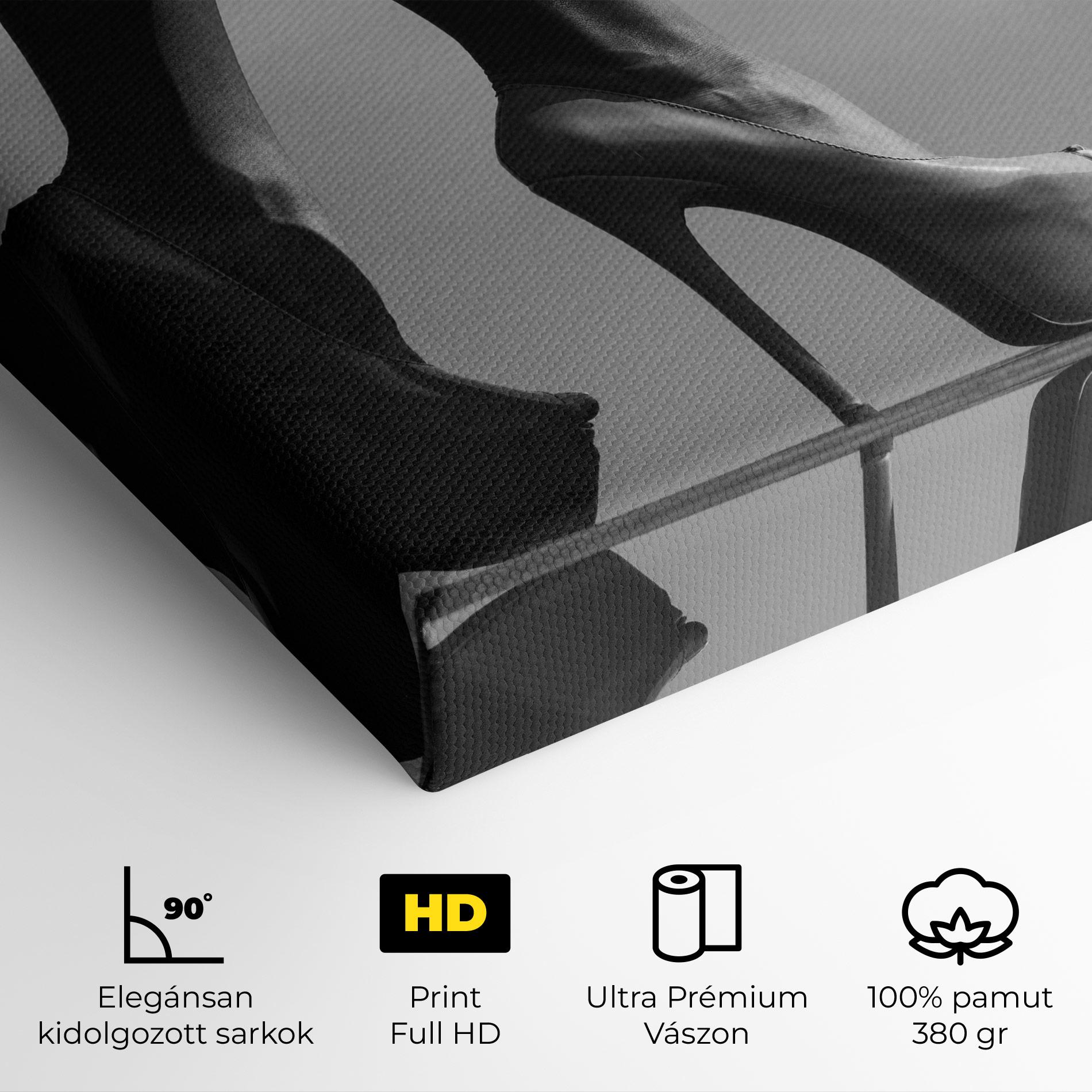 Vászonkép Heels Sky Background mockup 4