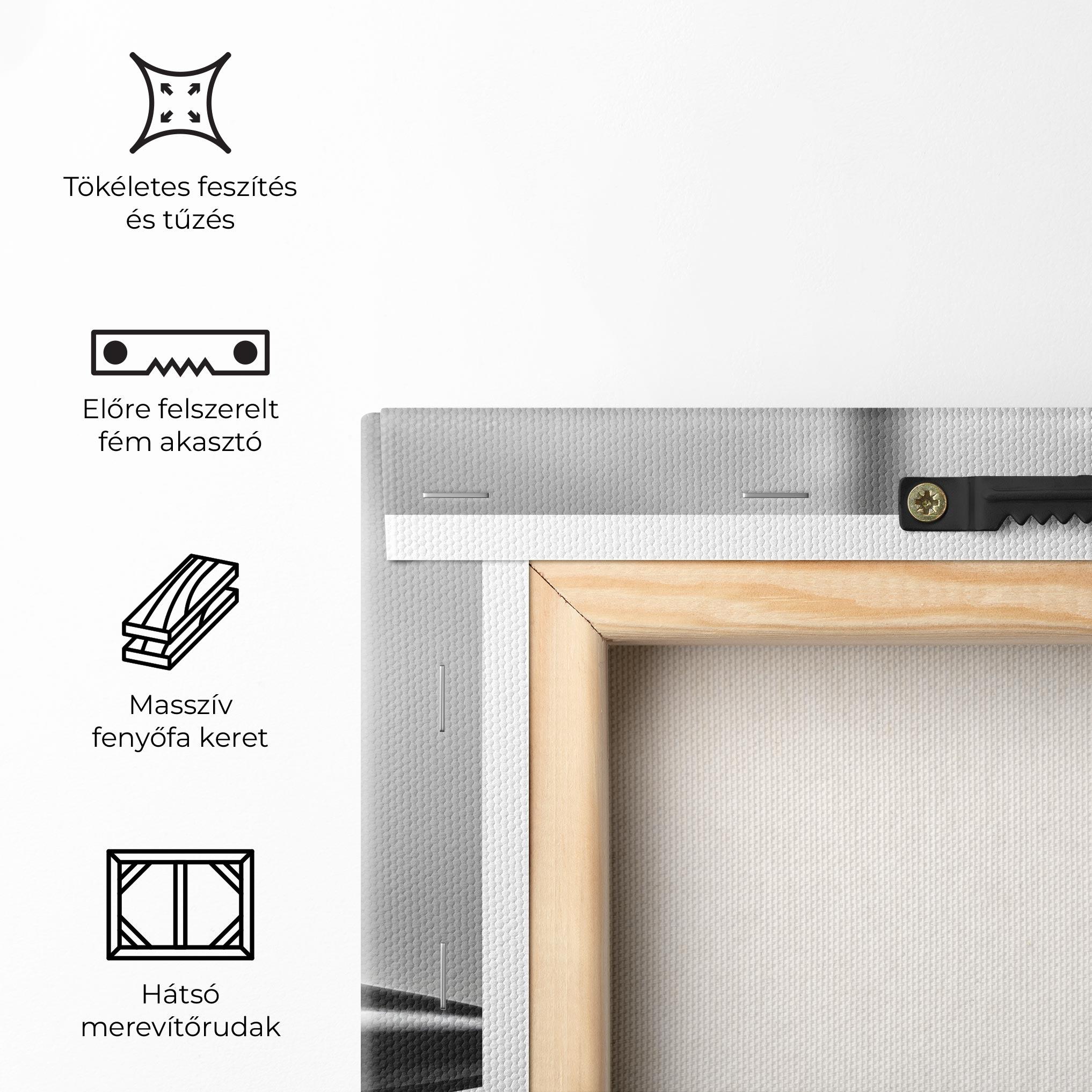 Vászonkép Black Unique Design mockup 5