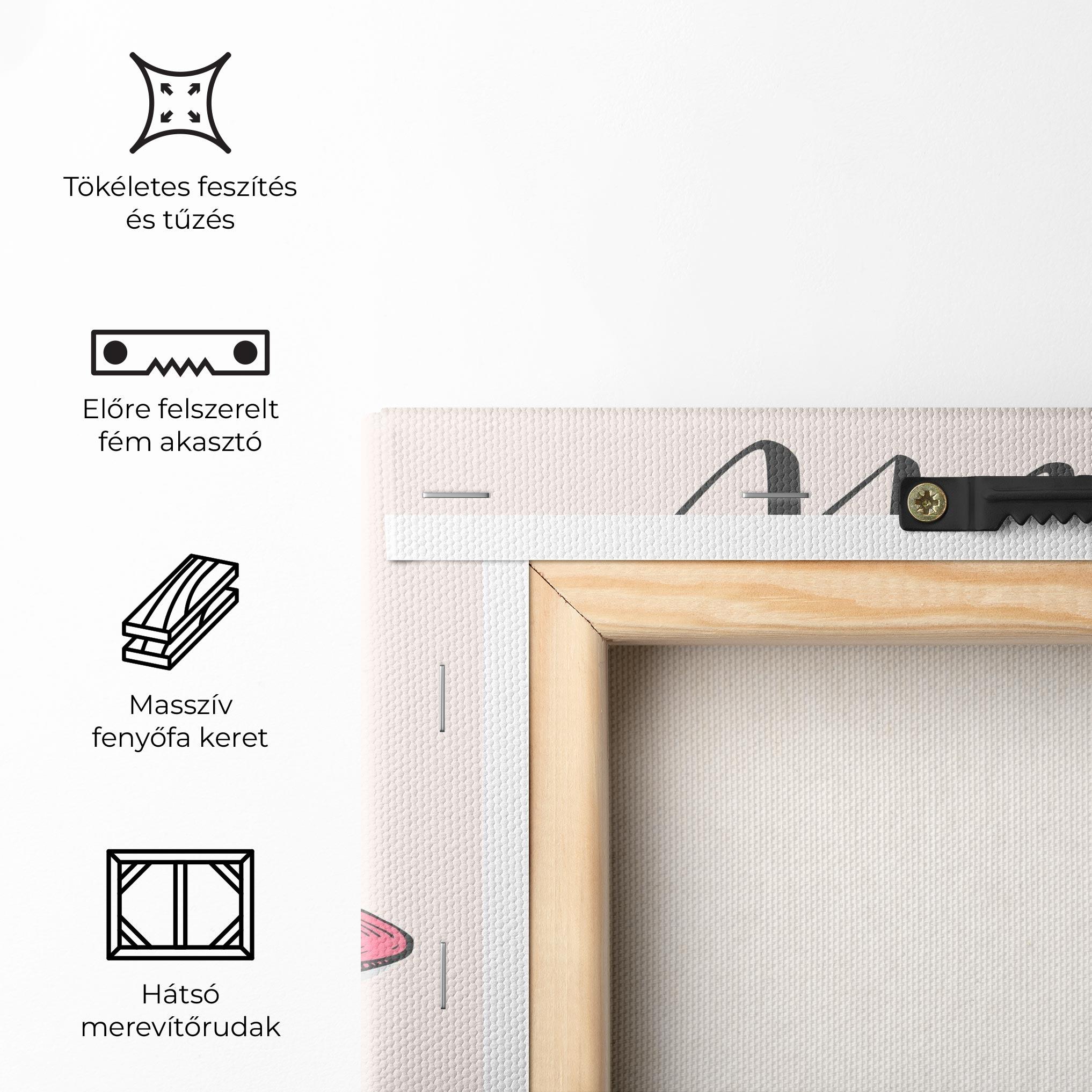 Vászonkép Girl Power mockup 5