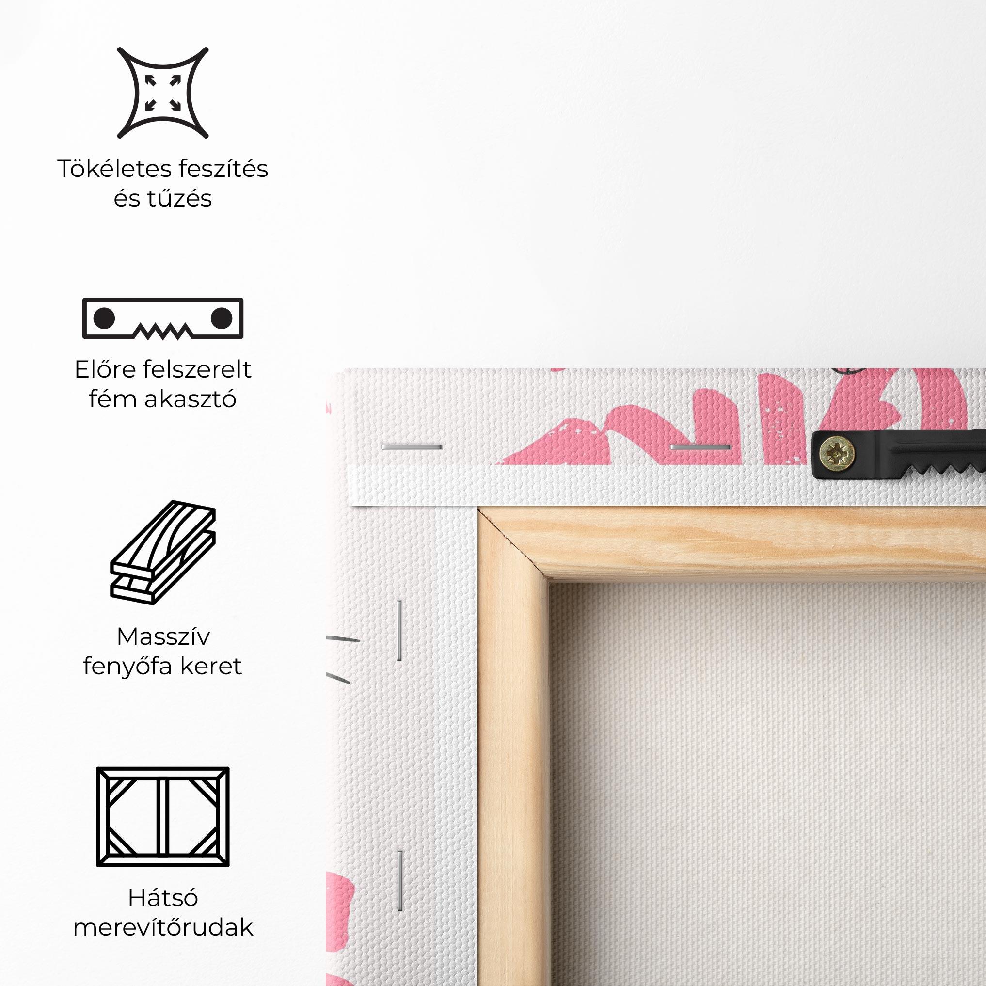 Vászonkép Girl Things mockup 5