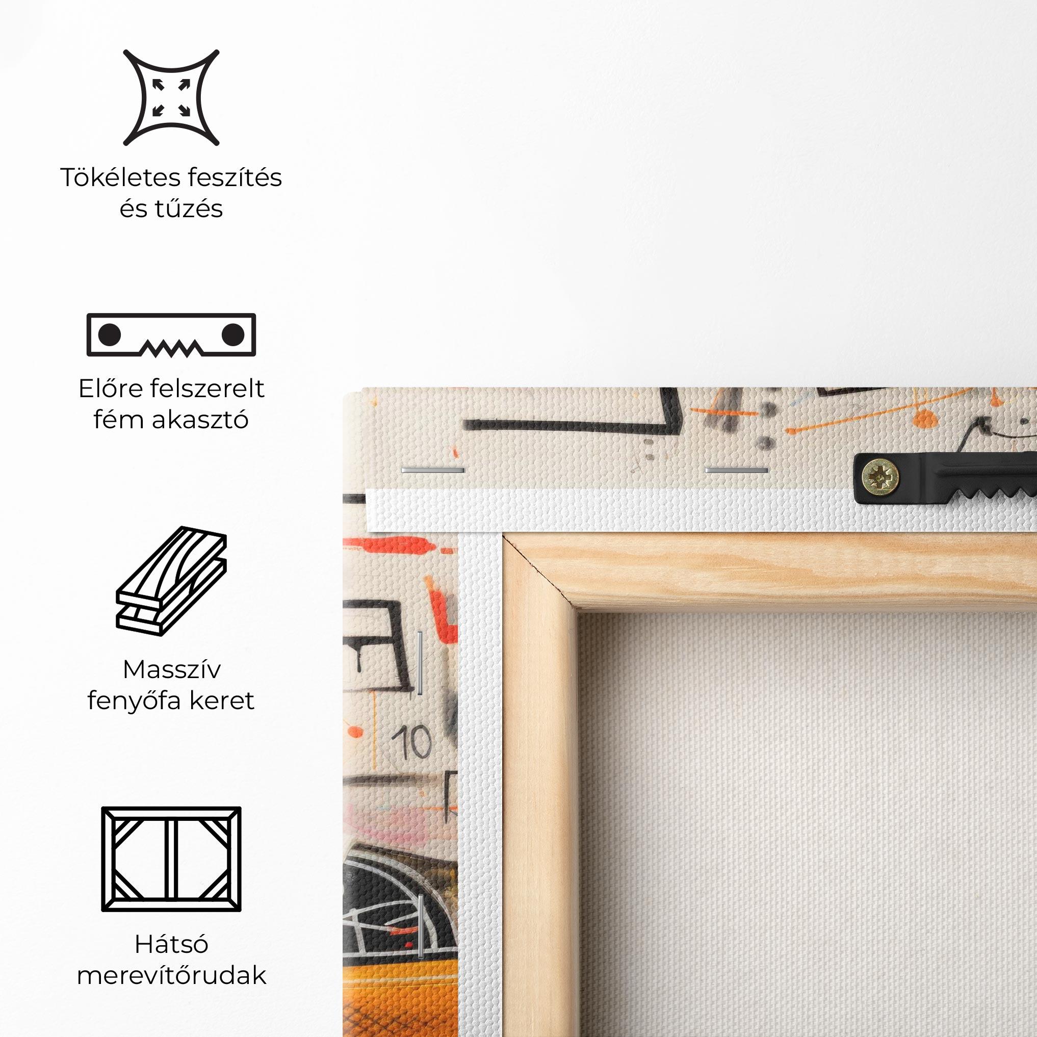 Vászonkép Teenager Sneakers mockup 5