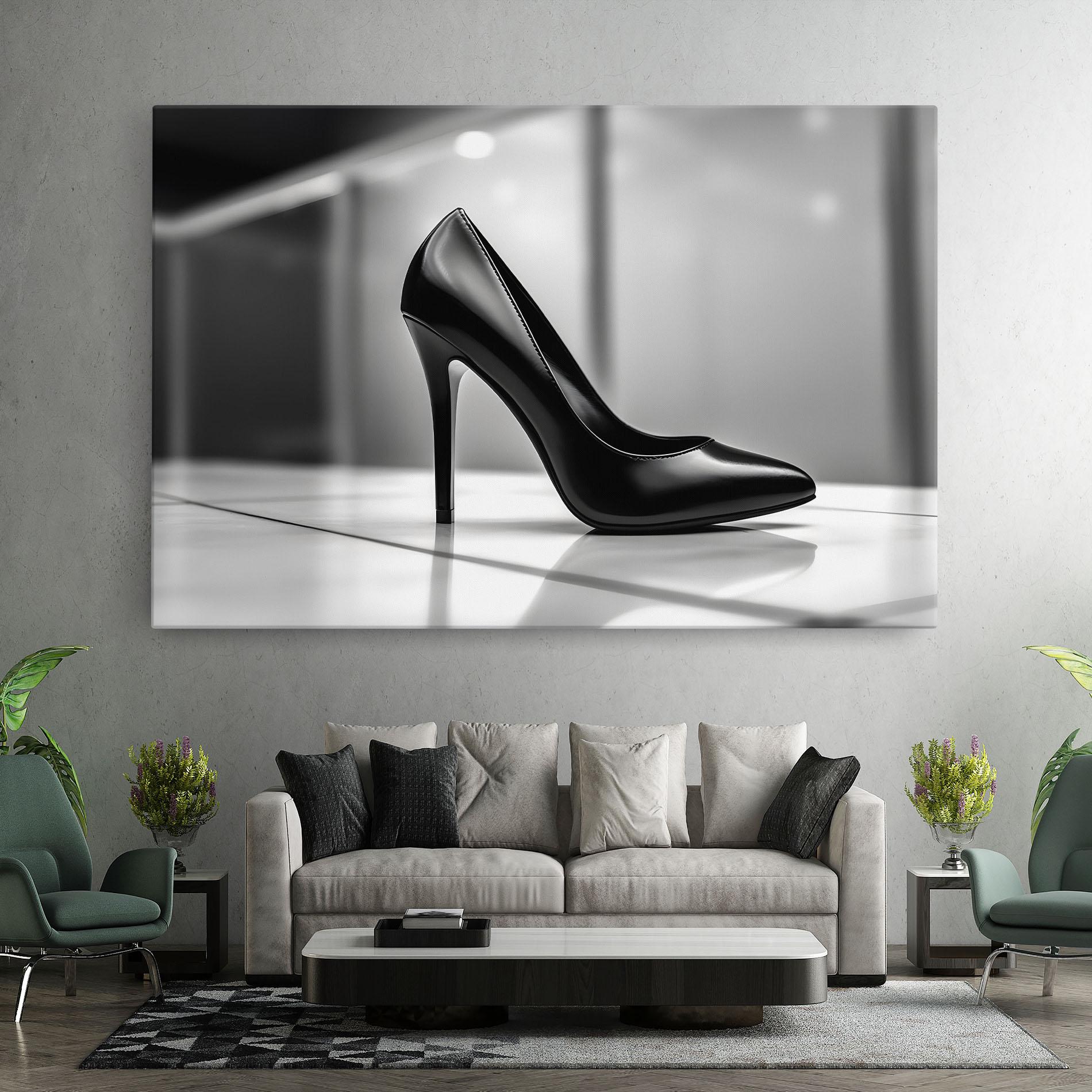 Vászonkép Black Unique Design mockup 7