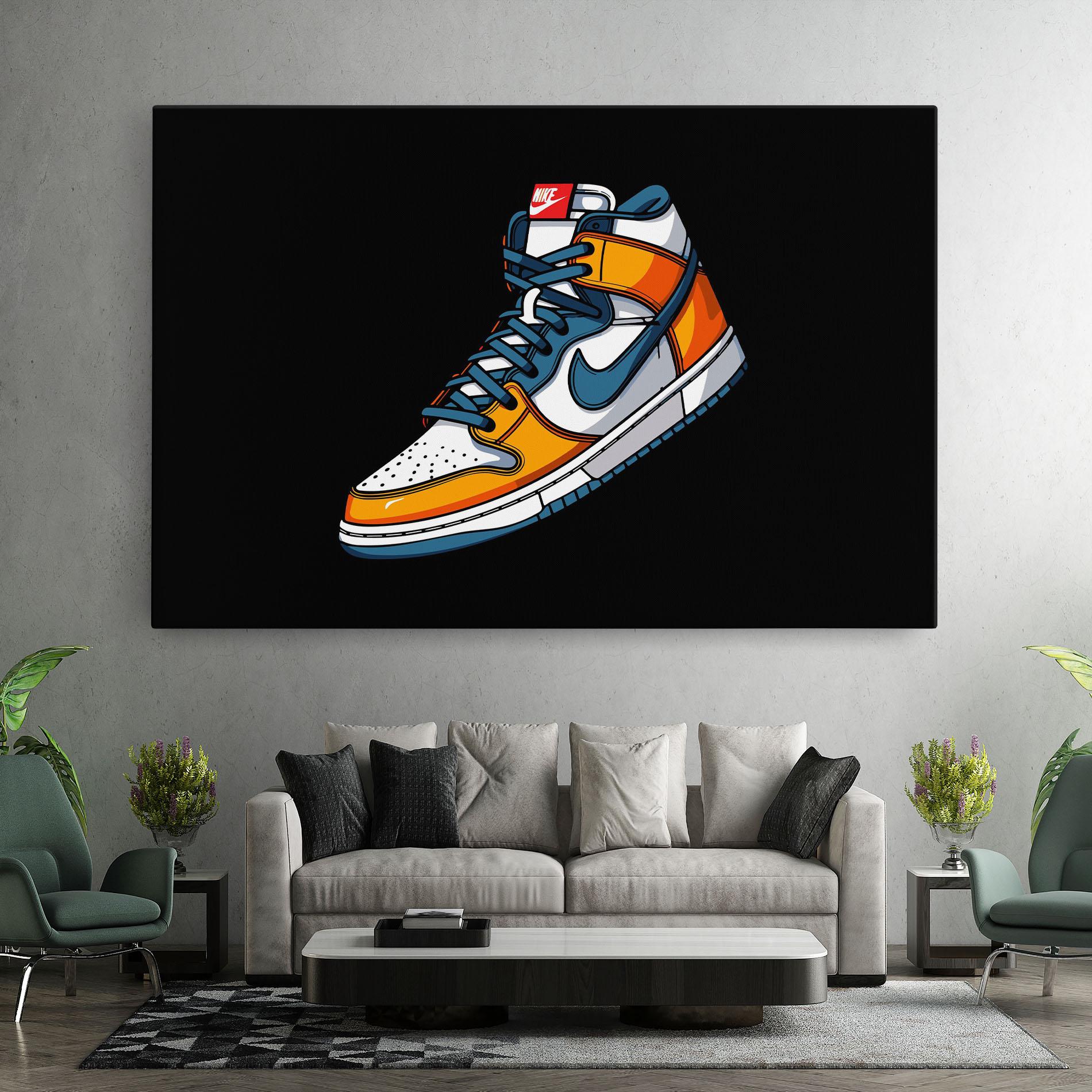 Vászonkép Nike Shoe mockup 7