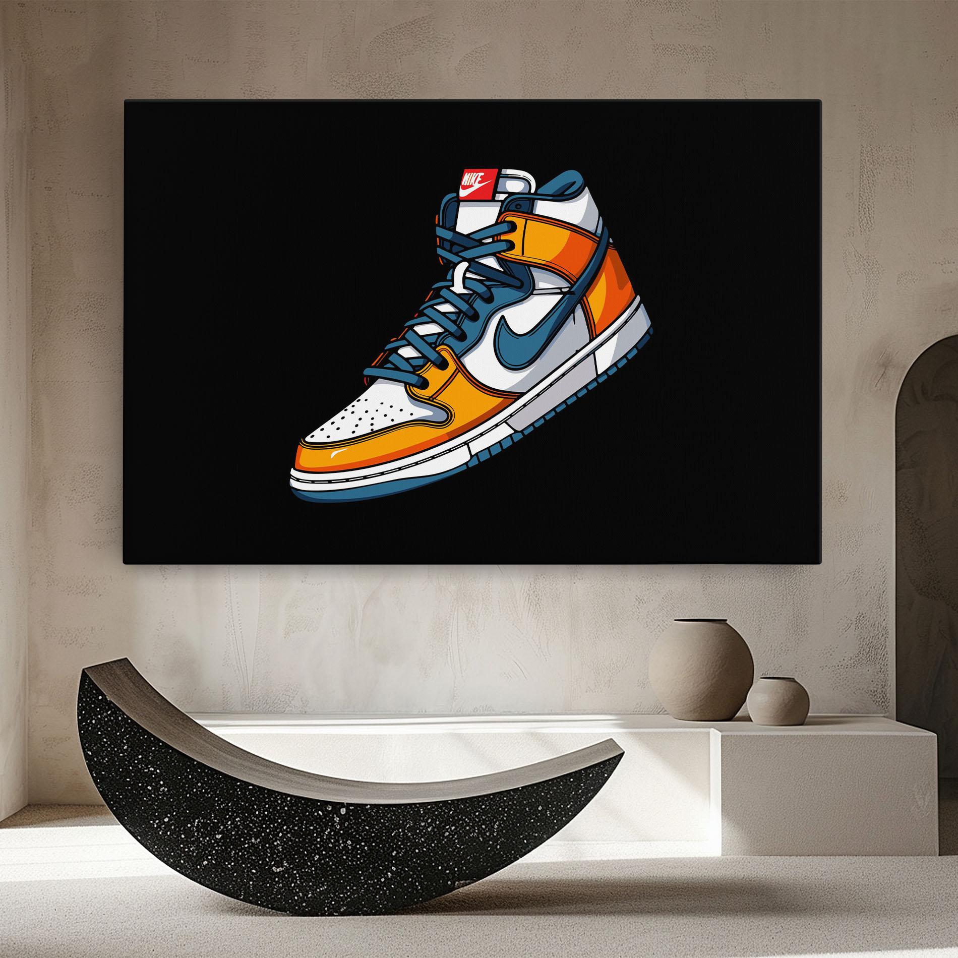 Vászonkép Nike Shoe mockup 8