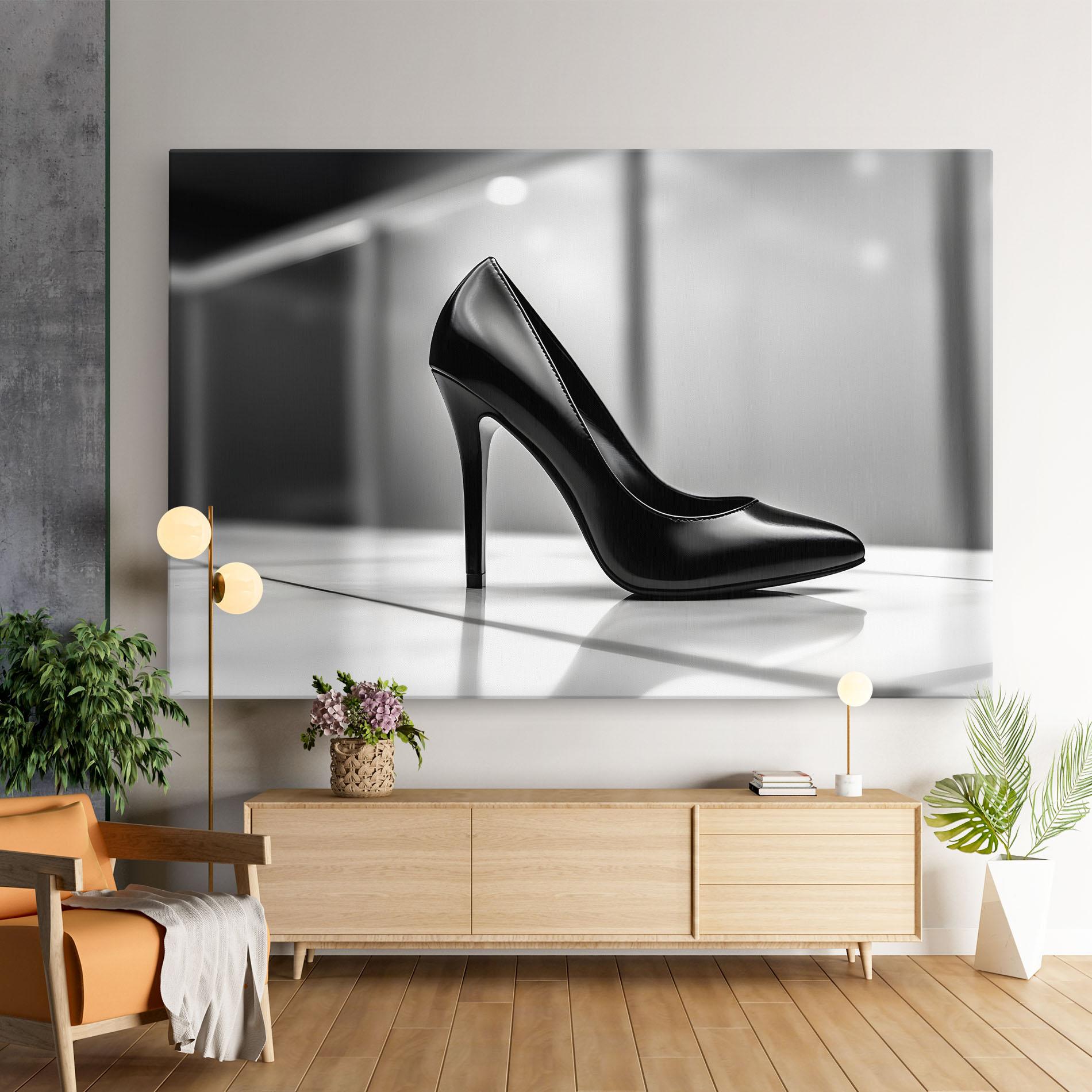 Vászonkép Black Unique Design mockup 9