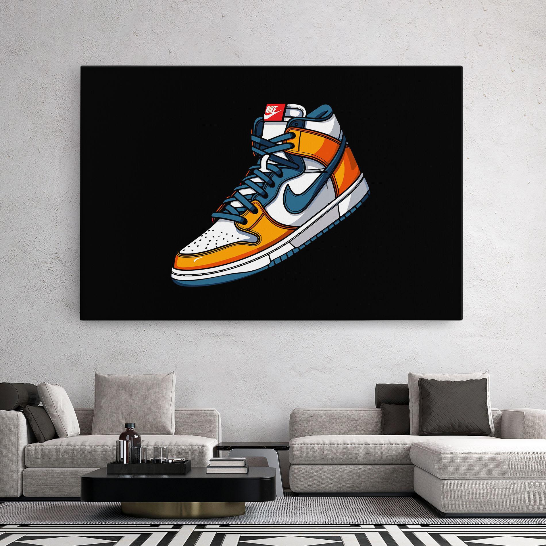 Vászonkép Nike Shoe mockup 2