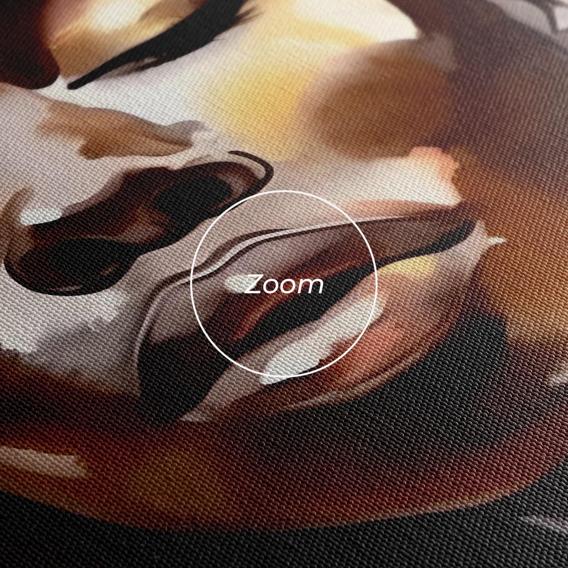 Vászonkép Abstract Gold Woman mockup 3