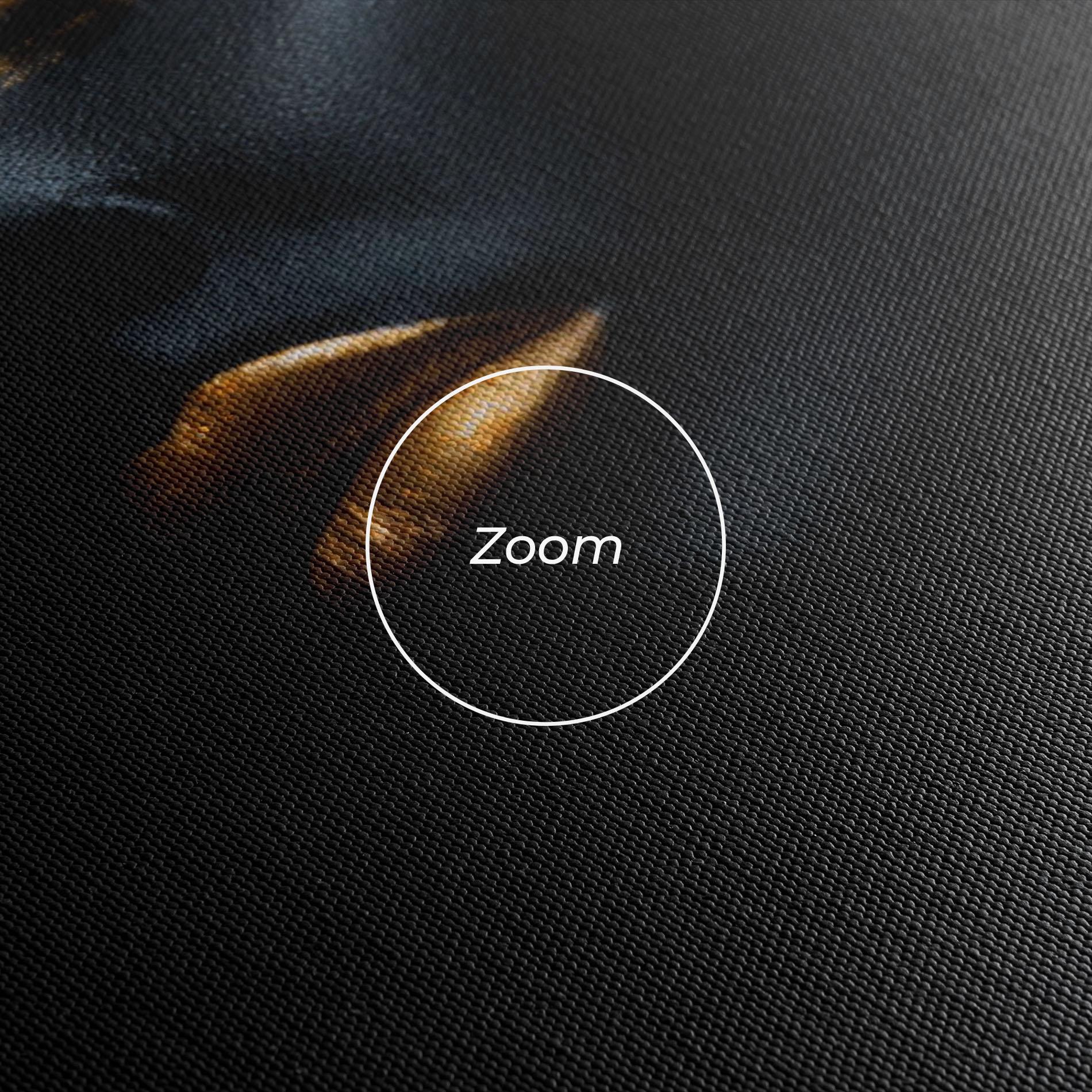 Vászonkép Black Gold Skin mockup 3