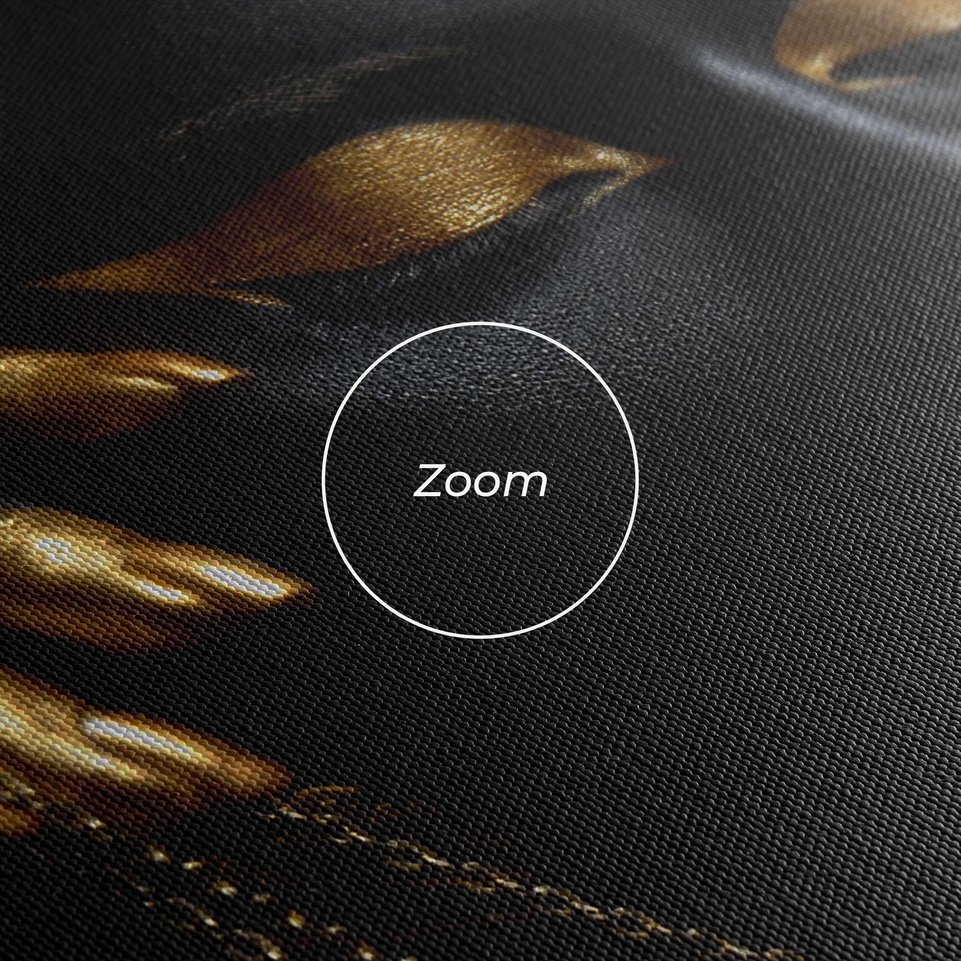 Vászonkép Gold Black Skin mockup 3