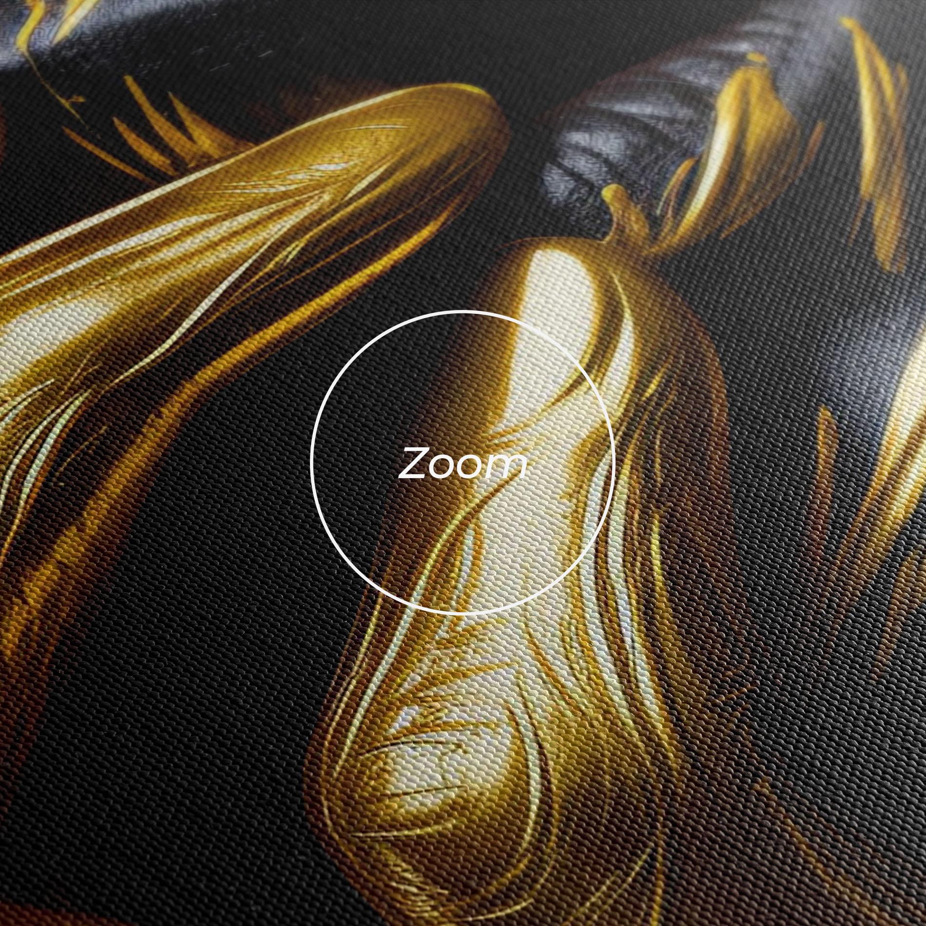 Vászonkép Gold Small Hand mockup 3