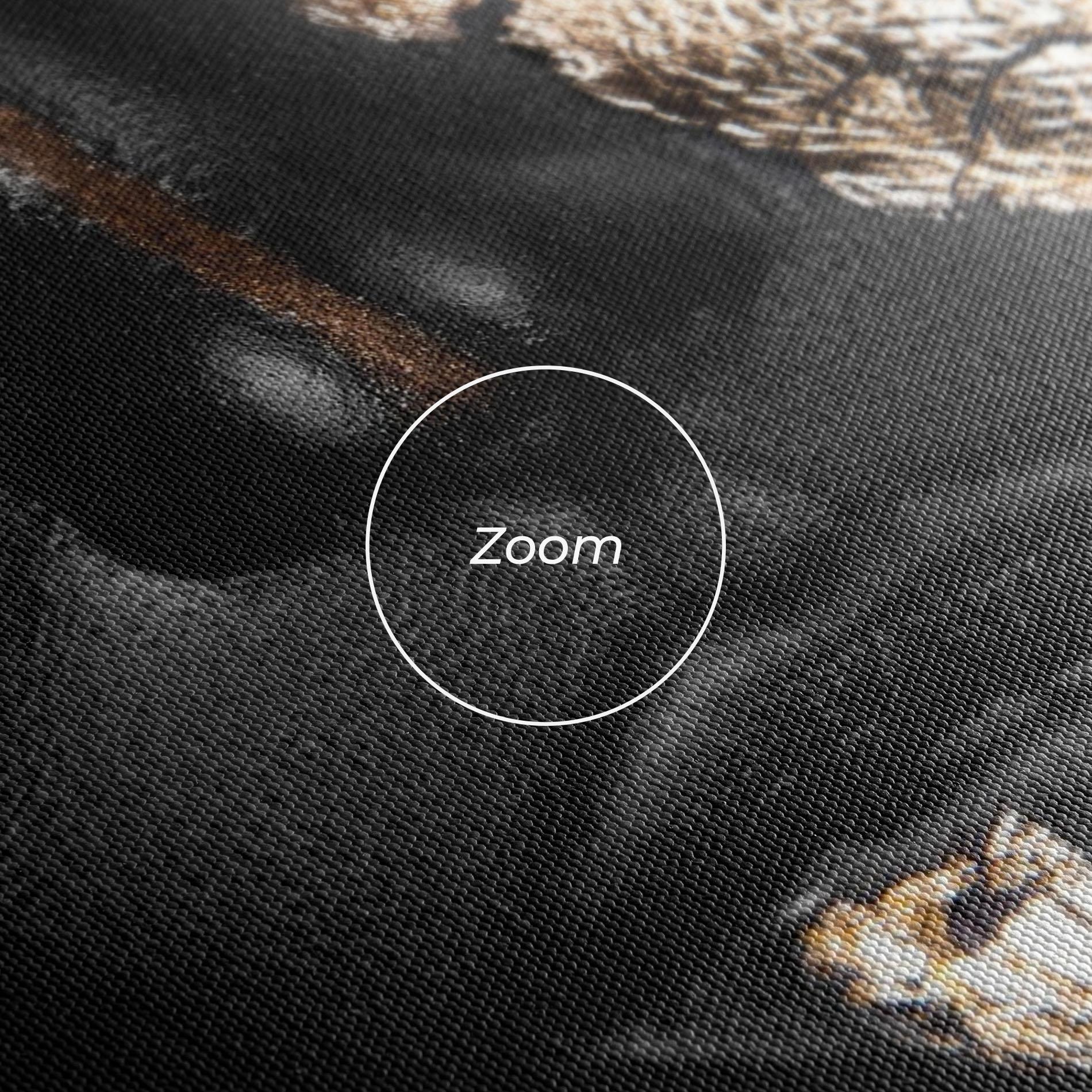 Vászonkép Golden Face mockup 3