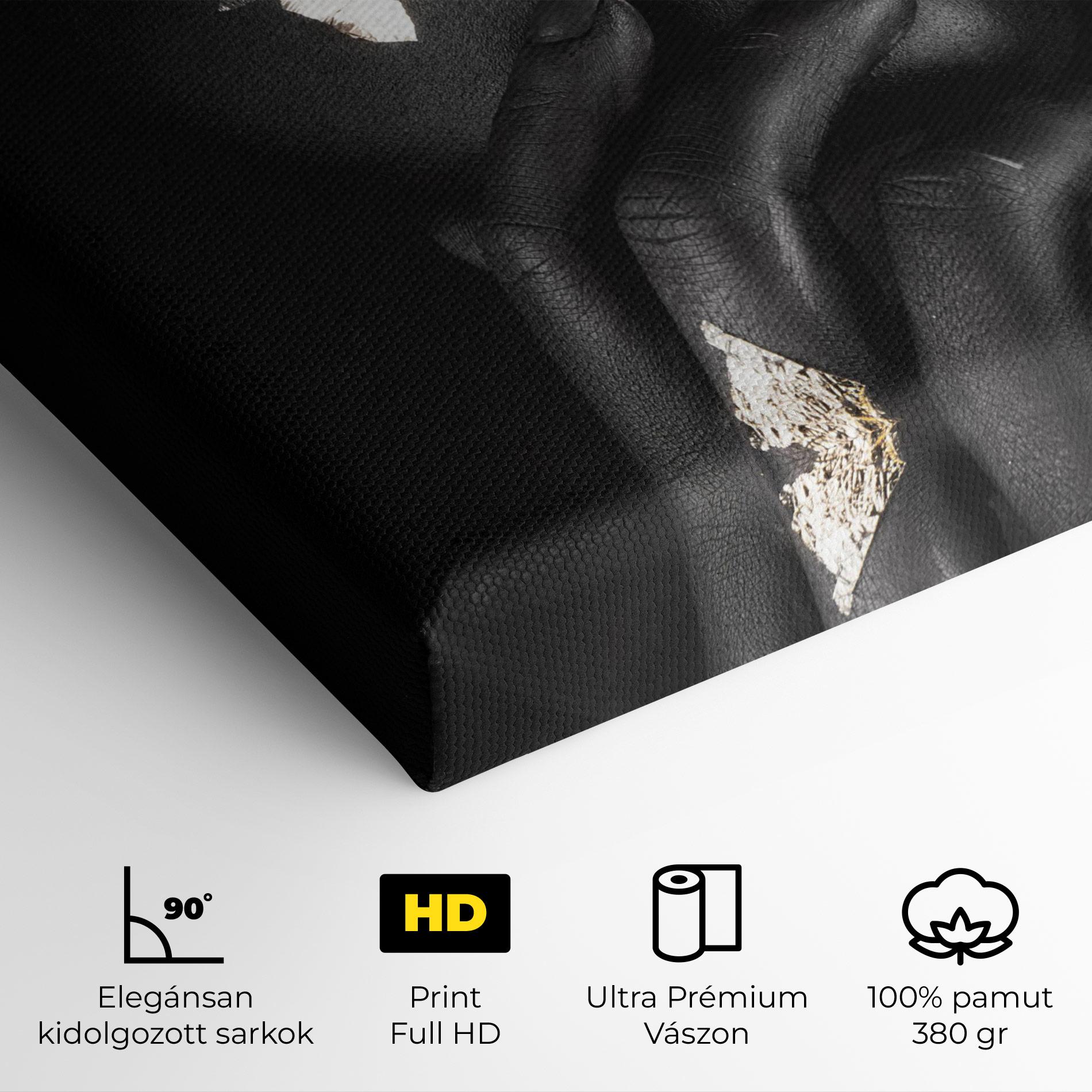 Vászonkép Golden Posture mockup 4