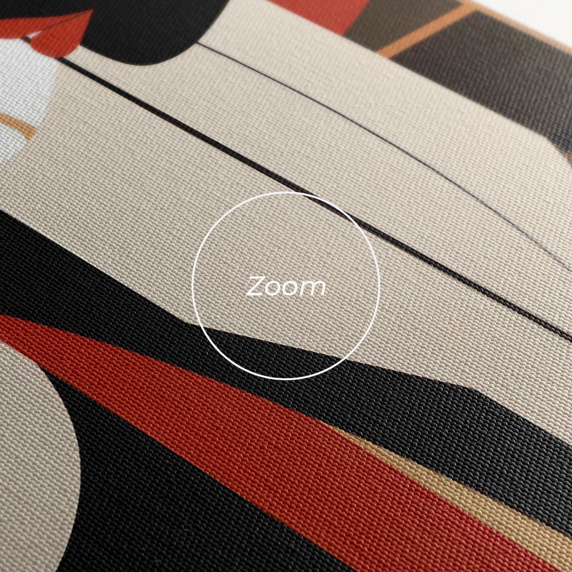 Abstract Couple Kissing mockup 3