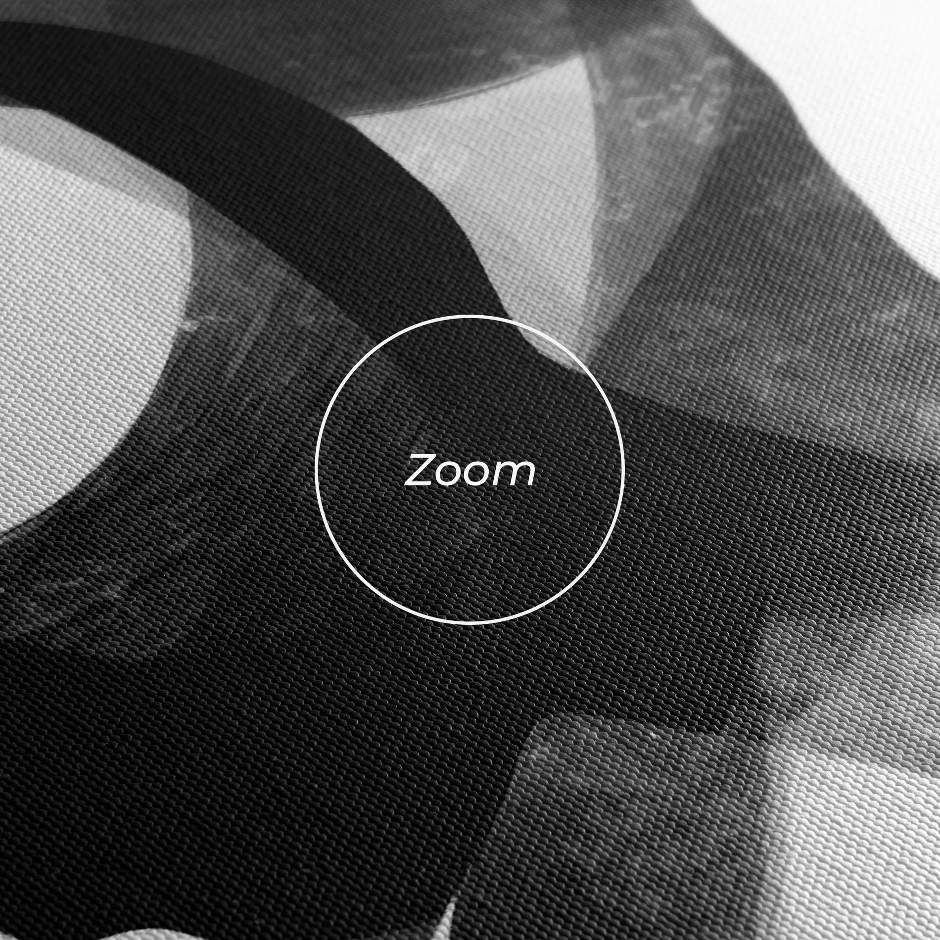 Vászonkép Abstract Grey Couple mockup 3