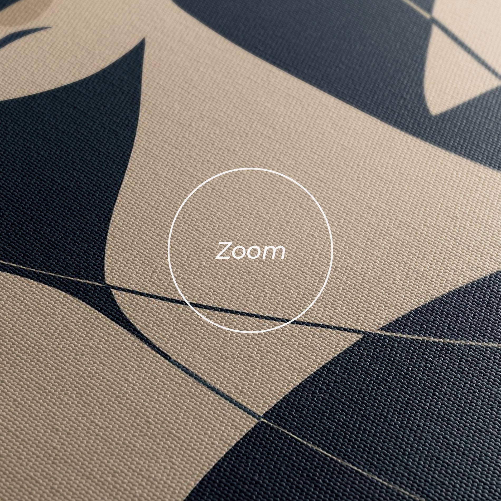 Vászonkép Cream Blue Woman mockup 3