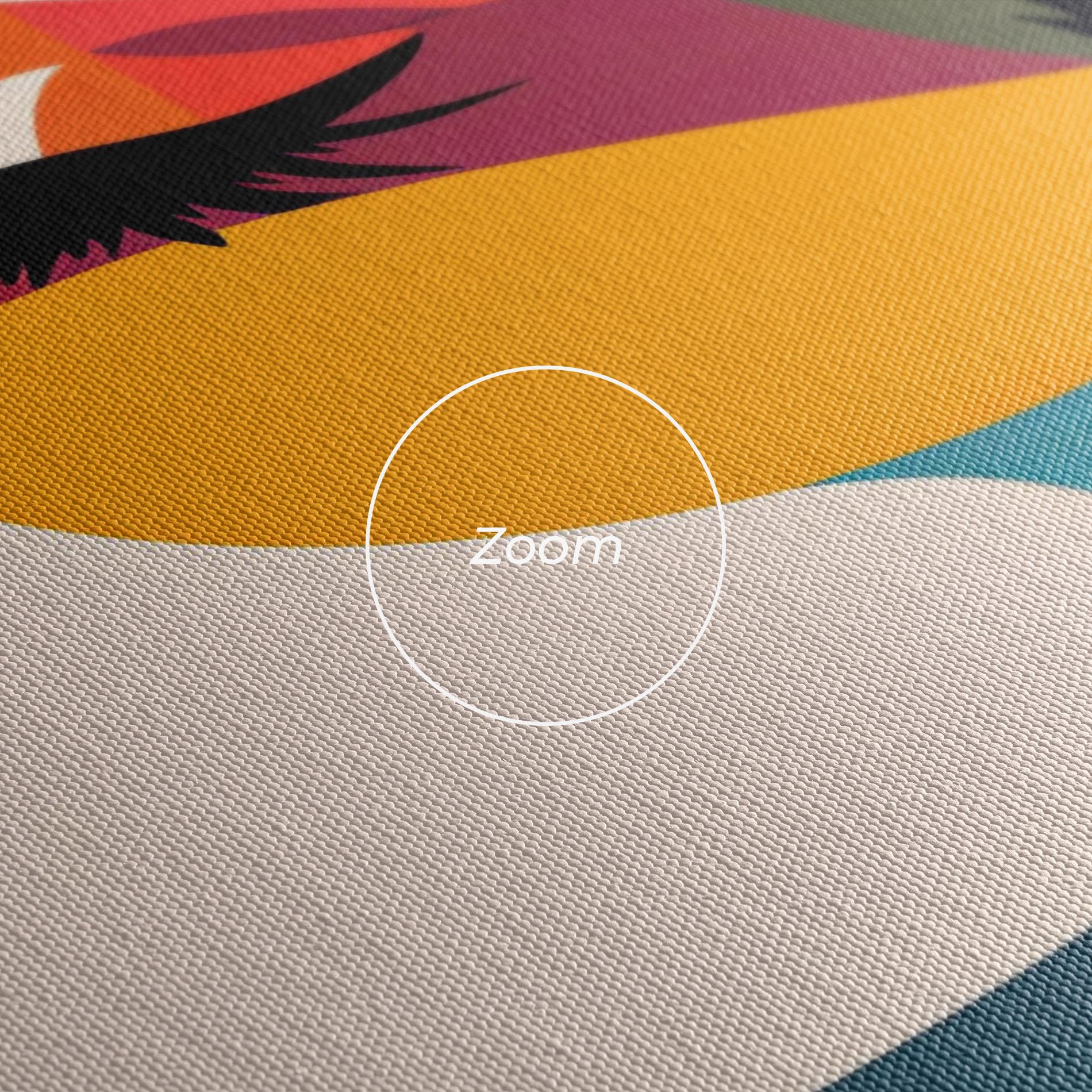 Vászonkép Dreamy Yellow Female mockup 3