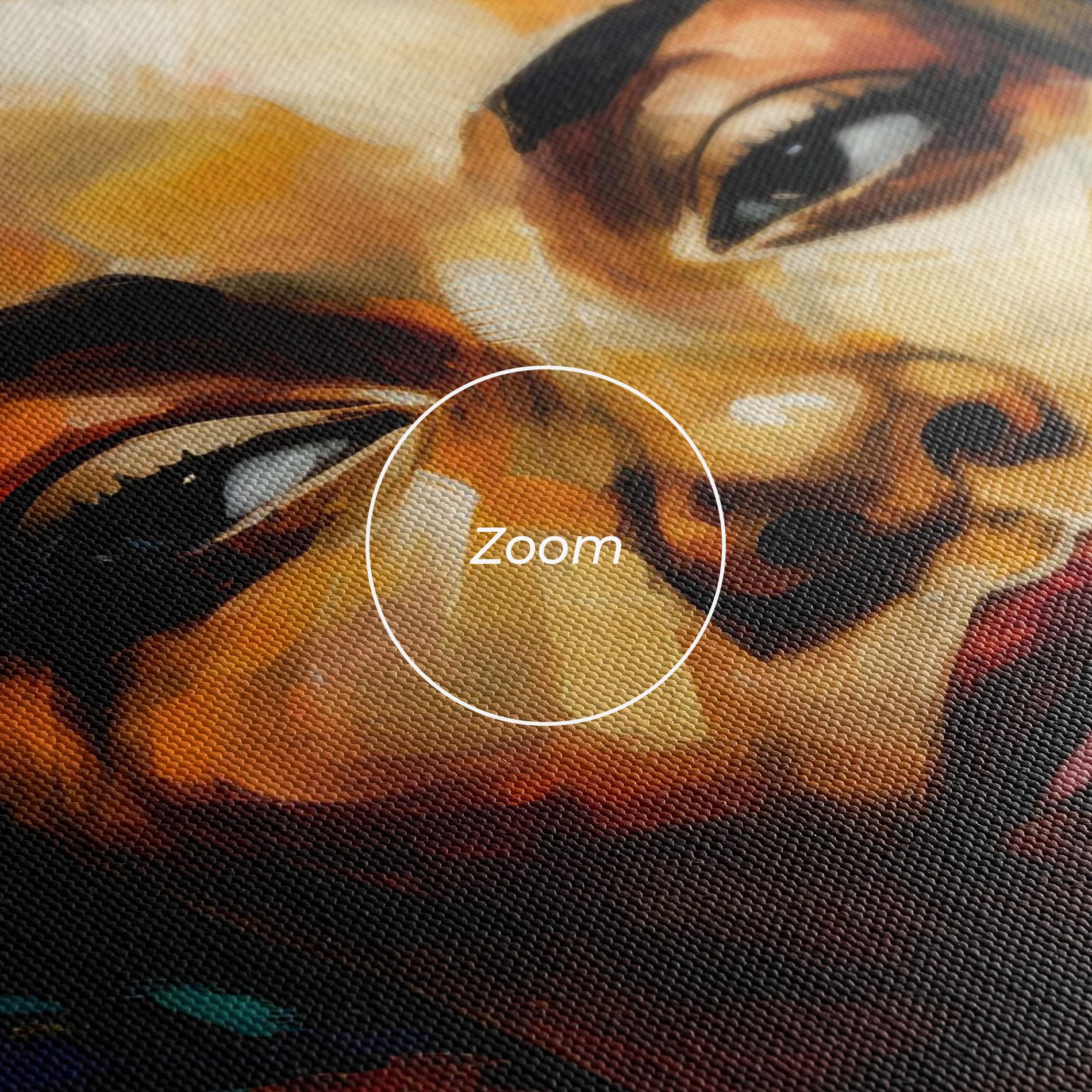 Vászonkép Enigmatic Expression mockup 3